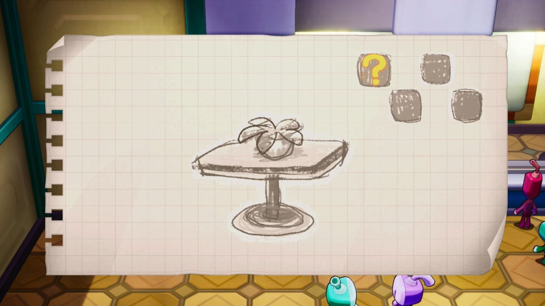 The fern clue on Lottacoin Island in Mario & Luigi: Borthership.