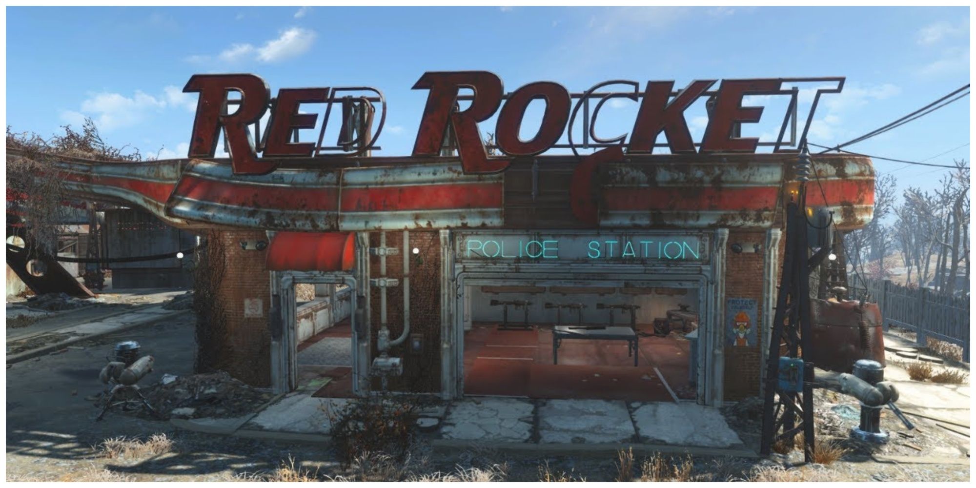 Fallout 4 Red Rocket Diner