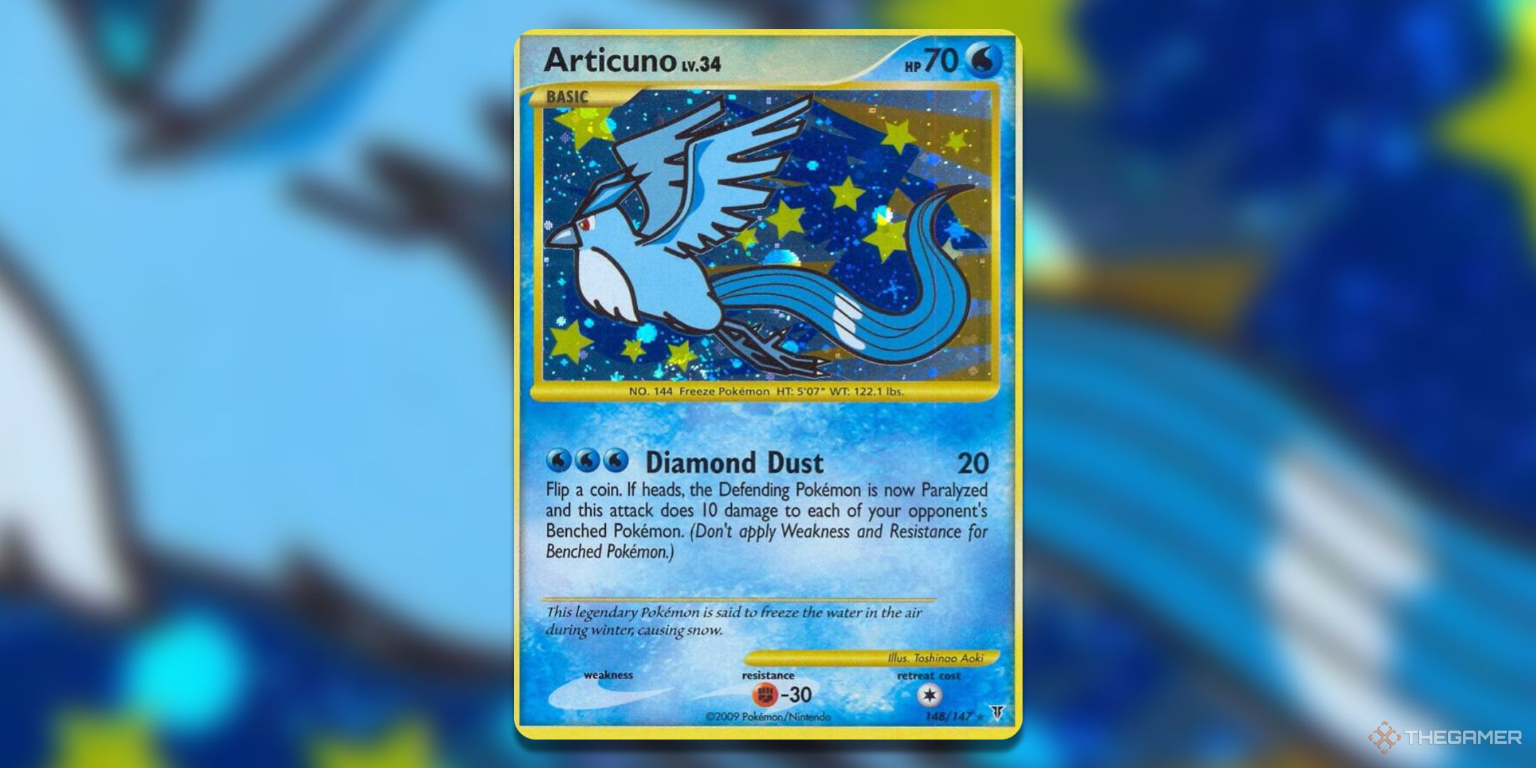 Supreme Victors Articuno Pokemon TCG Card Art.