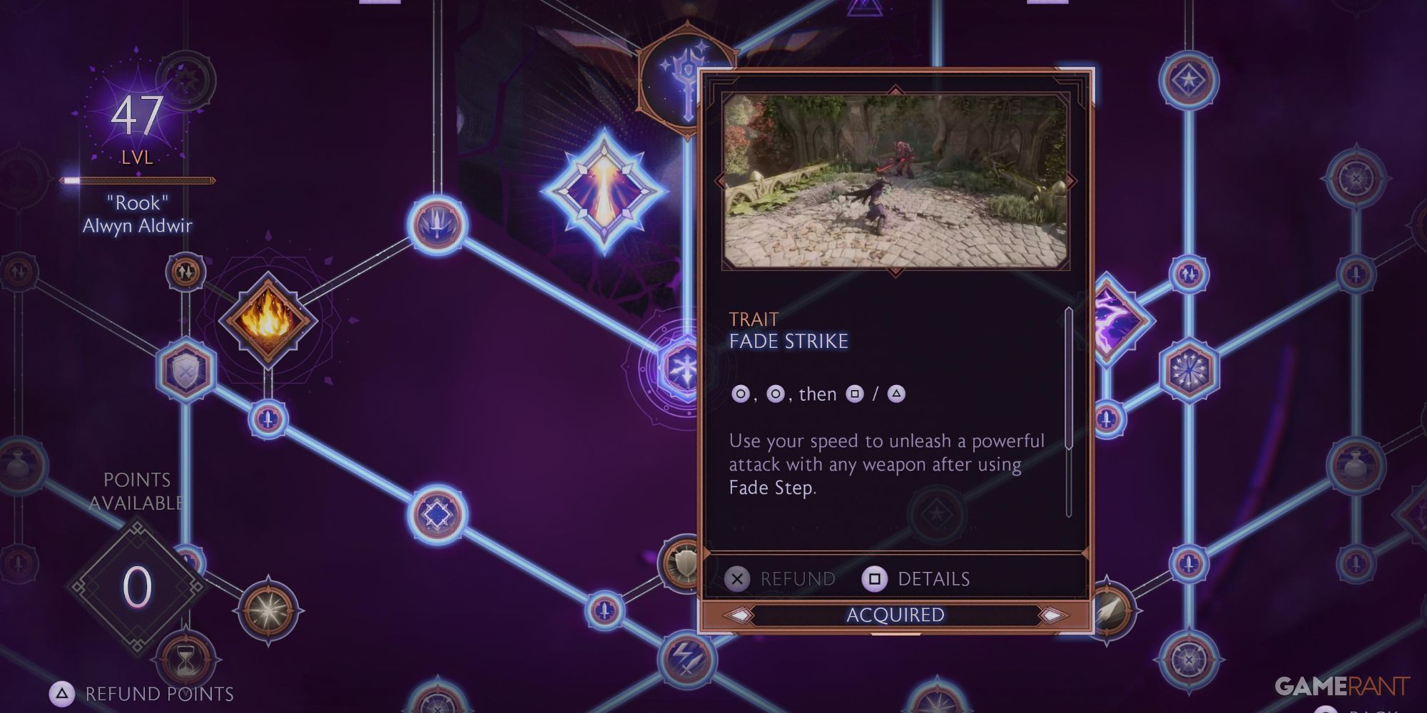 Fade Strike trait in Dragon Age: The Veilguard