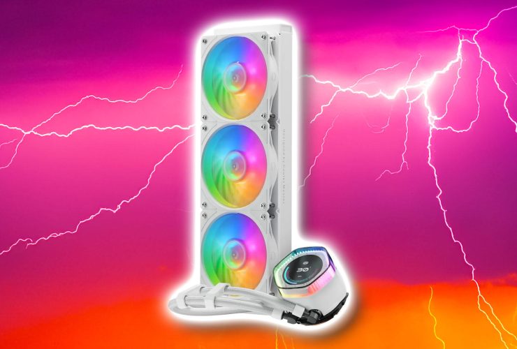 This new Cooler Master AIO CPU cooler is perfect for your white PC build