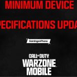 COD Warzone Mobile Minimum Device Specification Update Cover, CoD Warzone Mobile