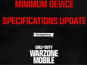 COD Warzone Mobile Minimum Device Specification Update Cover, CoD Warzone Mobile