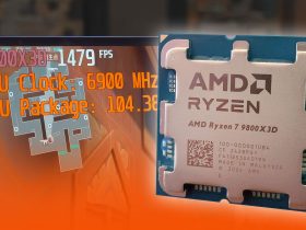 AMD Ryzen 7 9800X3D overclocked to 6.9GHz already, hits 1,500fps in CS2