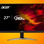 Save Almost $100 on 240Hz Acer Gaming Monitor