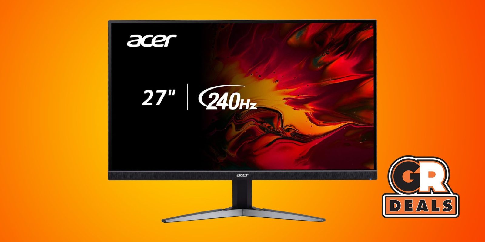 Save Almost $100 on 240Hz Acer Gaming Monitor