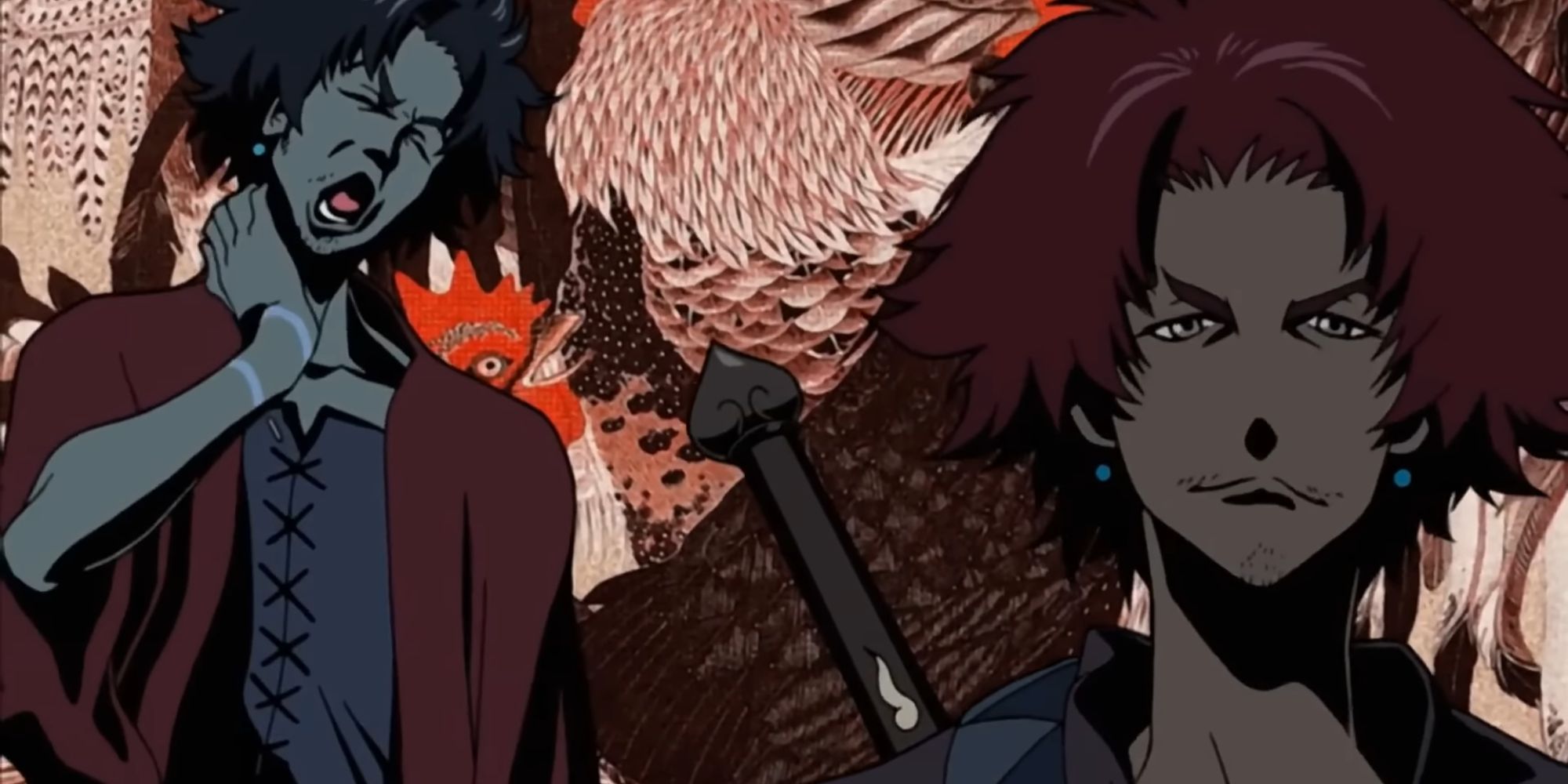 Mugen in the Samurai Champloo Opening.