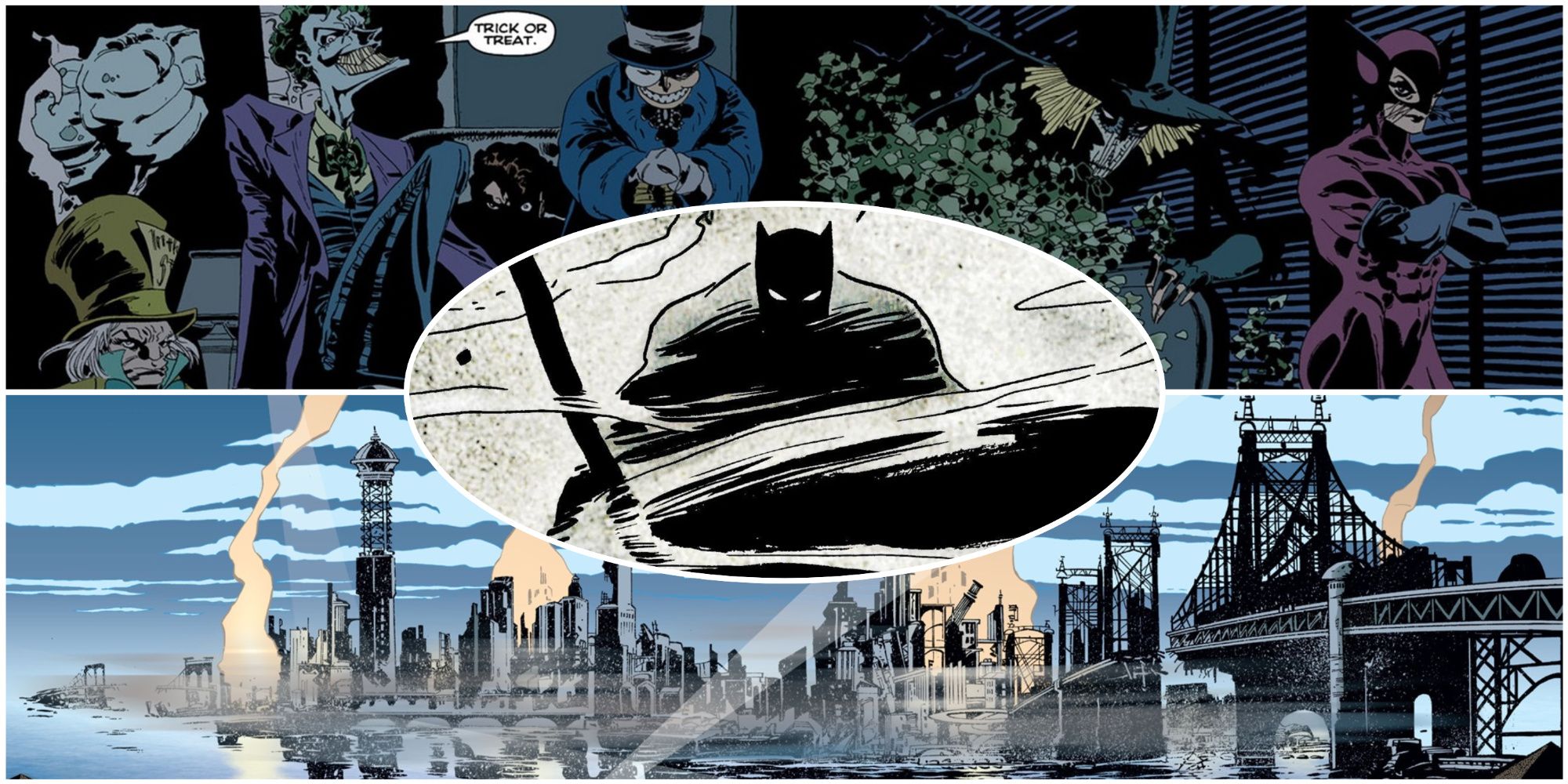 Important Batman Stories- The Long Halloween Batman: Year One No Man's Land