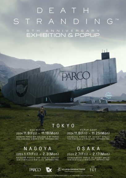 Death Stranding x Parco poster