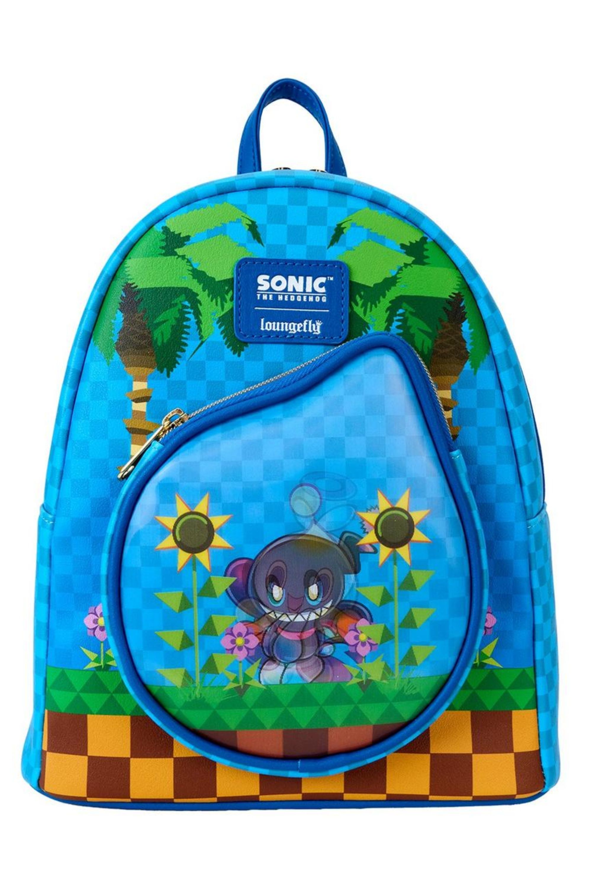 Loungefly Sonic The Hedgehog Chao Garden Lenticular Mini Backpack