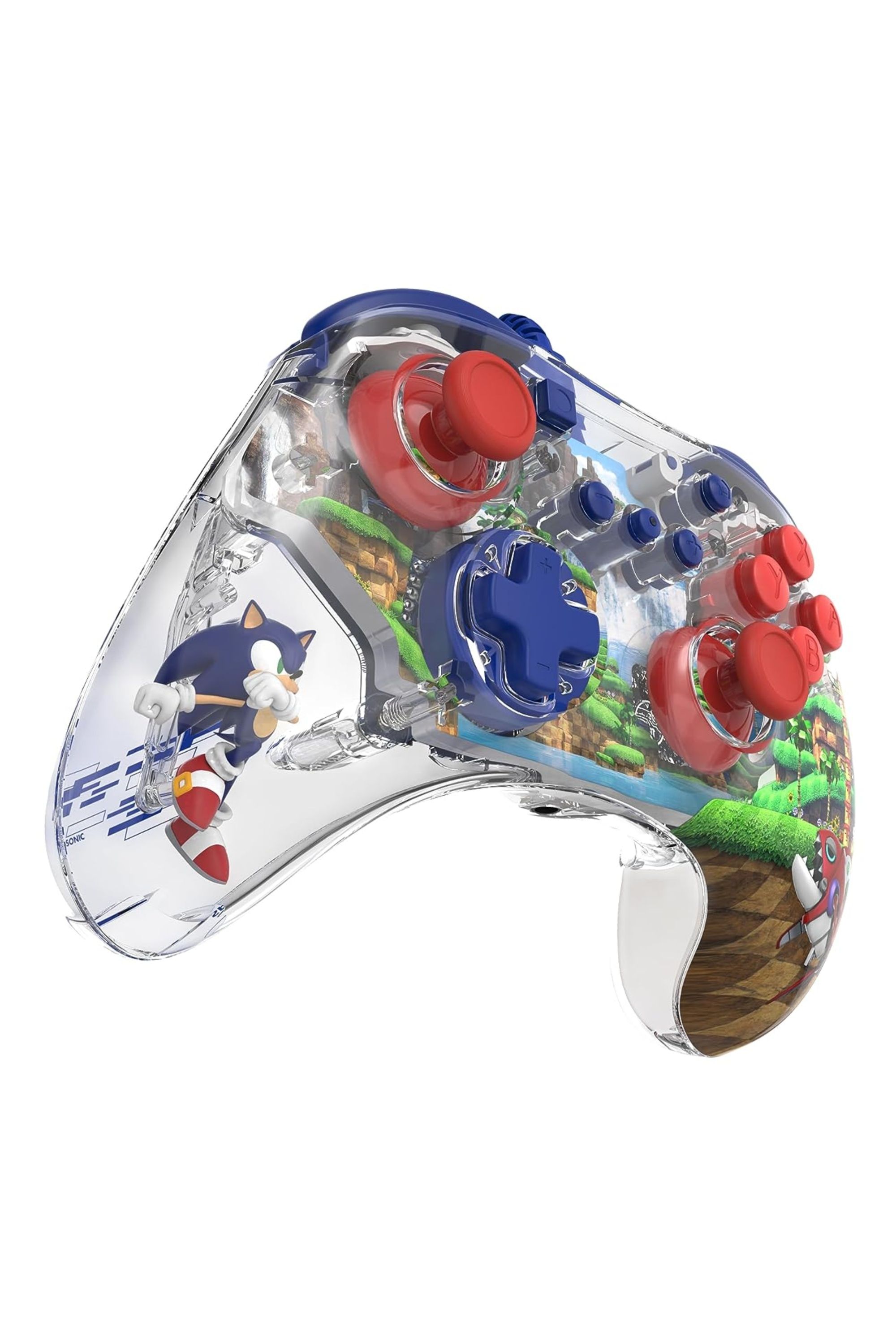 sonic pdp realmz controller with a figure inside