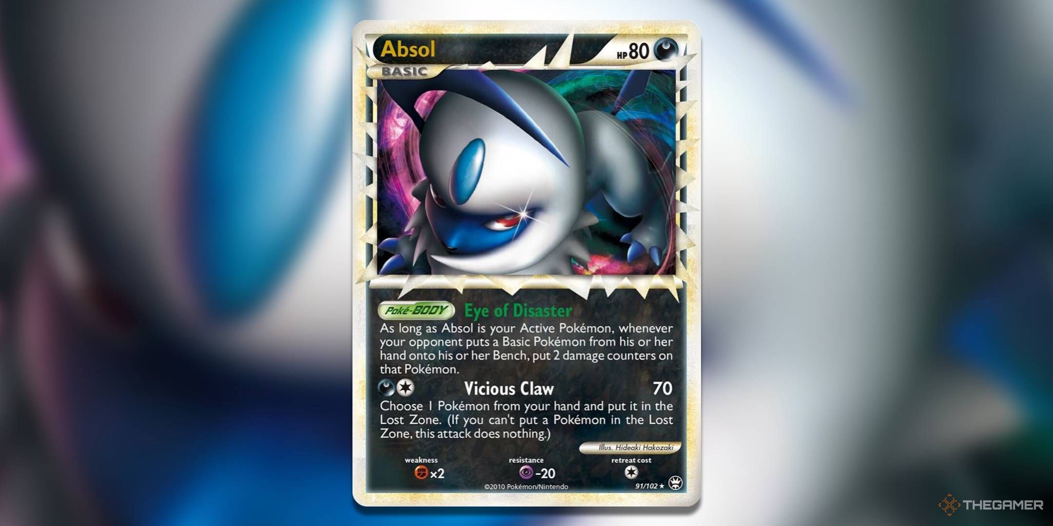 Triumphant Absol Prime Pokemon TCG Card Art.