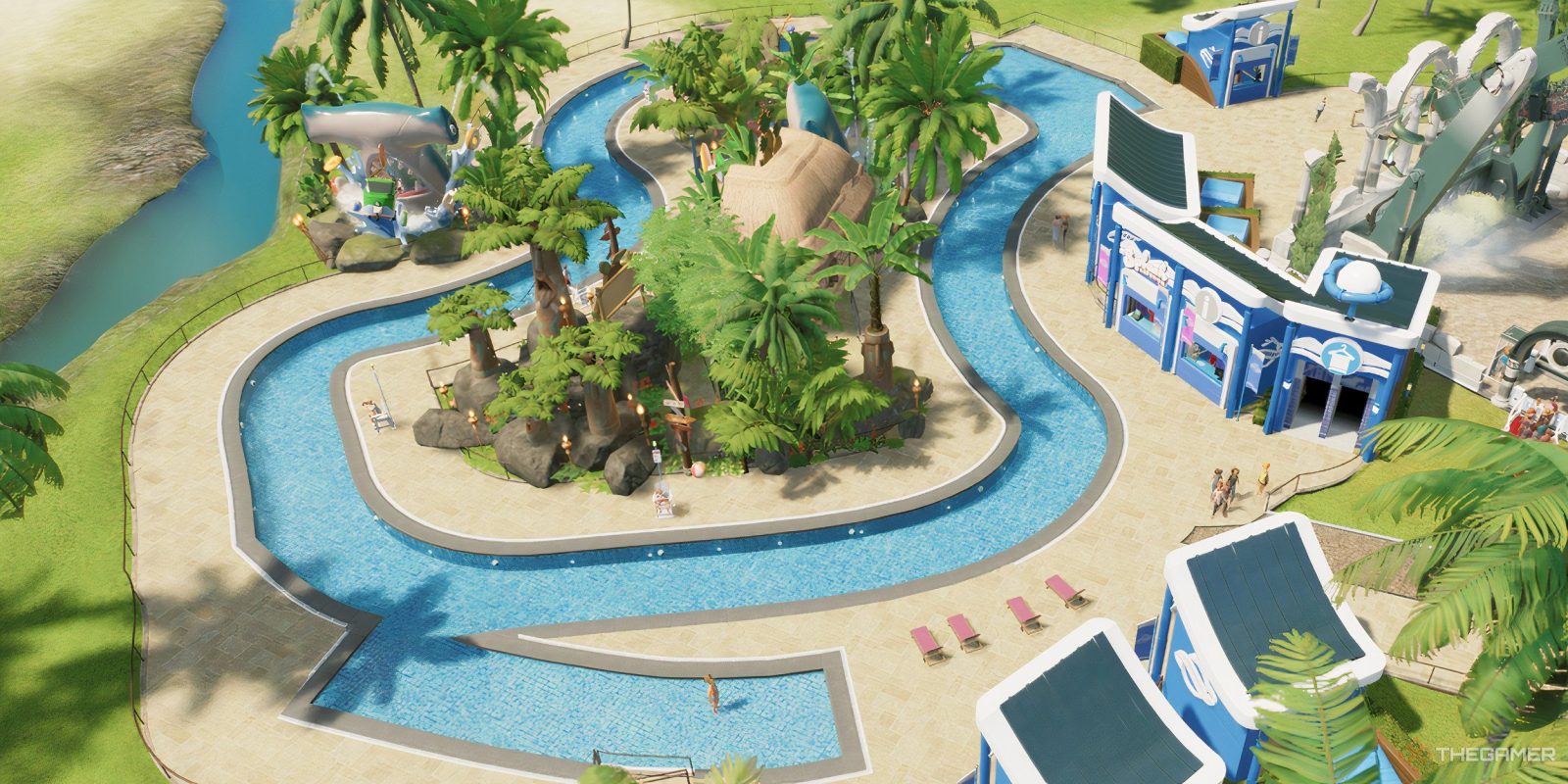 How To Build A Lazy River In Planet Coaster 2