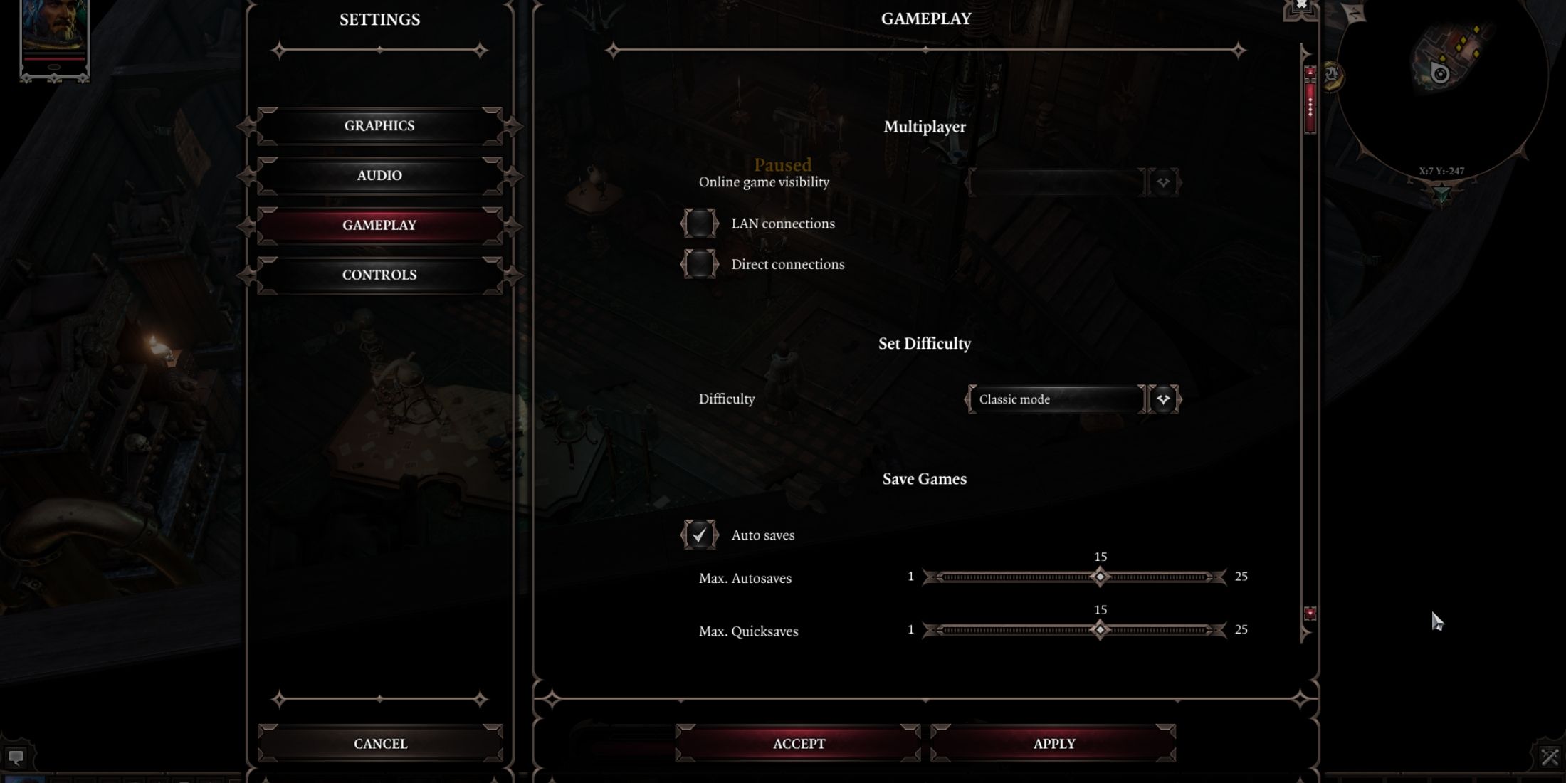 changing difficulty settings in divinity original sin 2