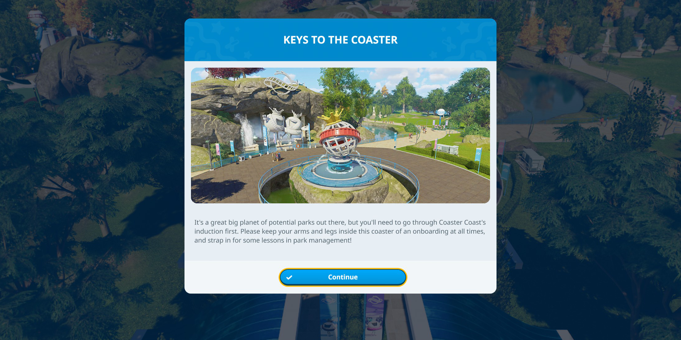 Planet Coaster 2 Beginner Tips Career Mode Tutorial Scenario Keys To The Coaster