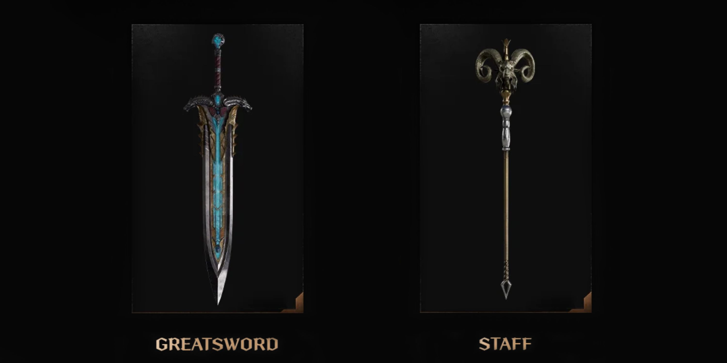 Throne And Liberty Weakest Weapons Greatsword and Staff