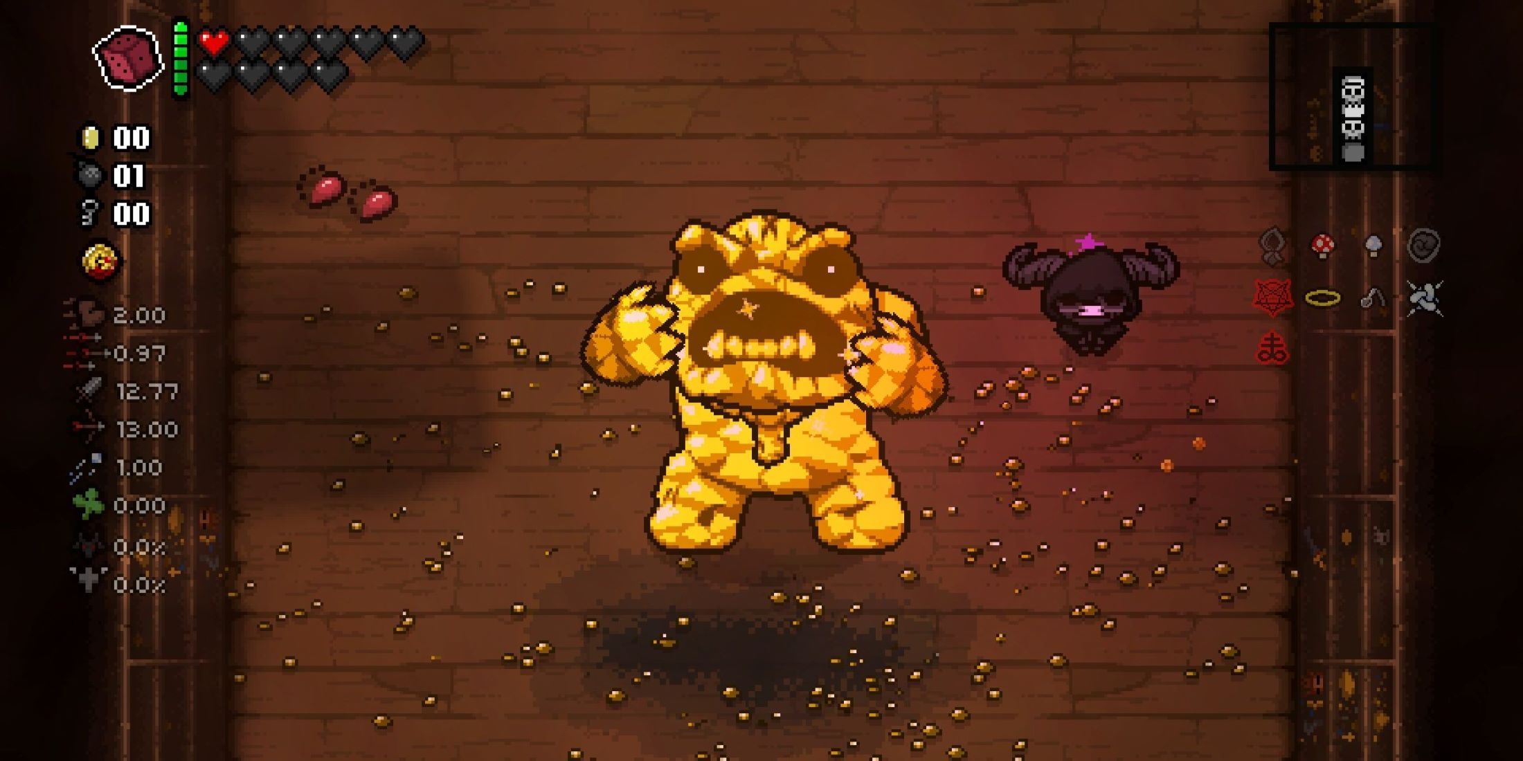 Ultra Greedier, A Final Boss From The Binding Of Isaac