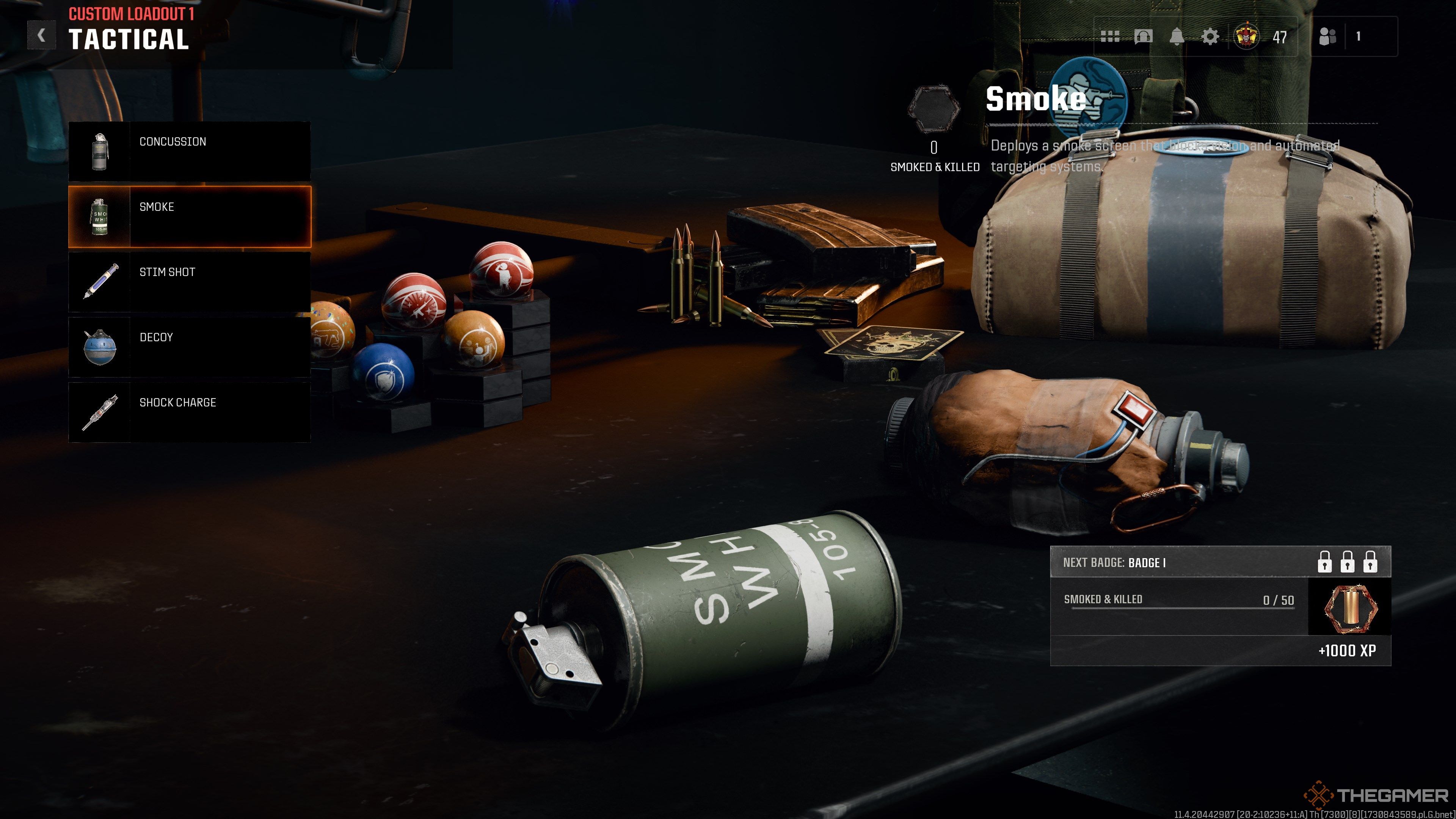 Black Ops 6 Smoke Grenade