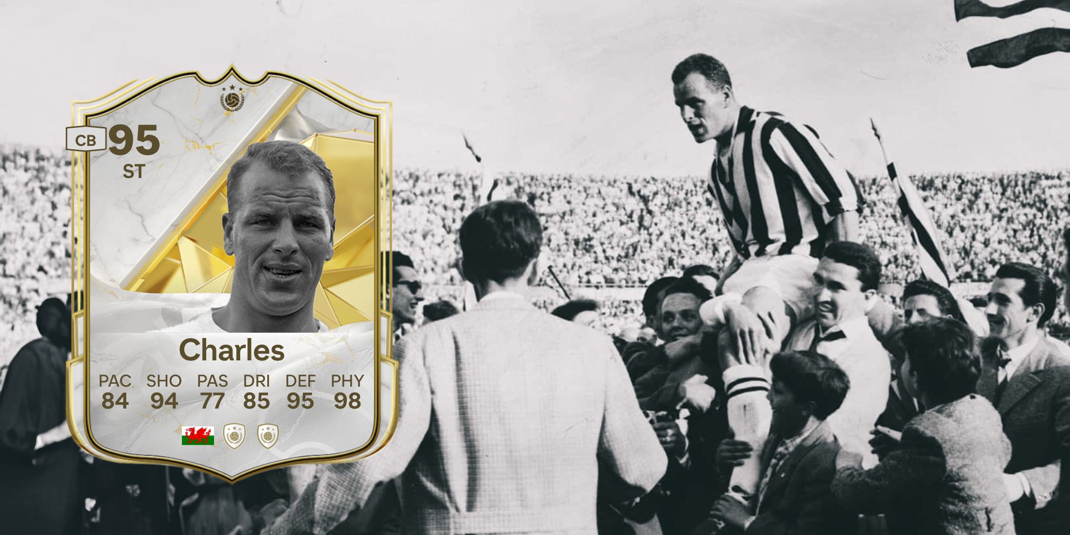 John Charles EA Sports FC 25 Ultimate Team Card