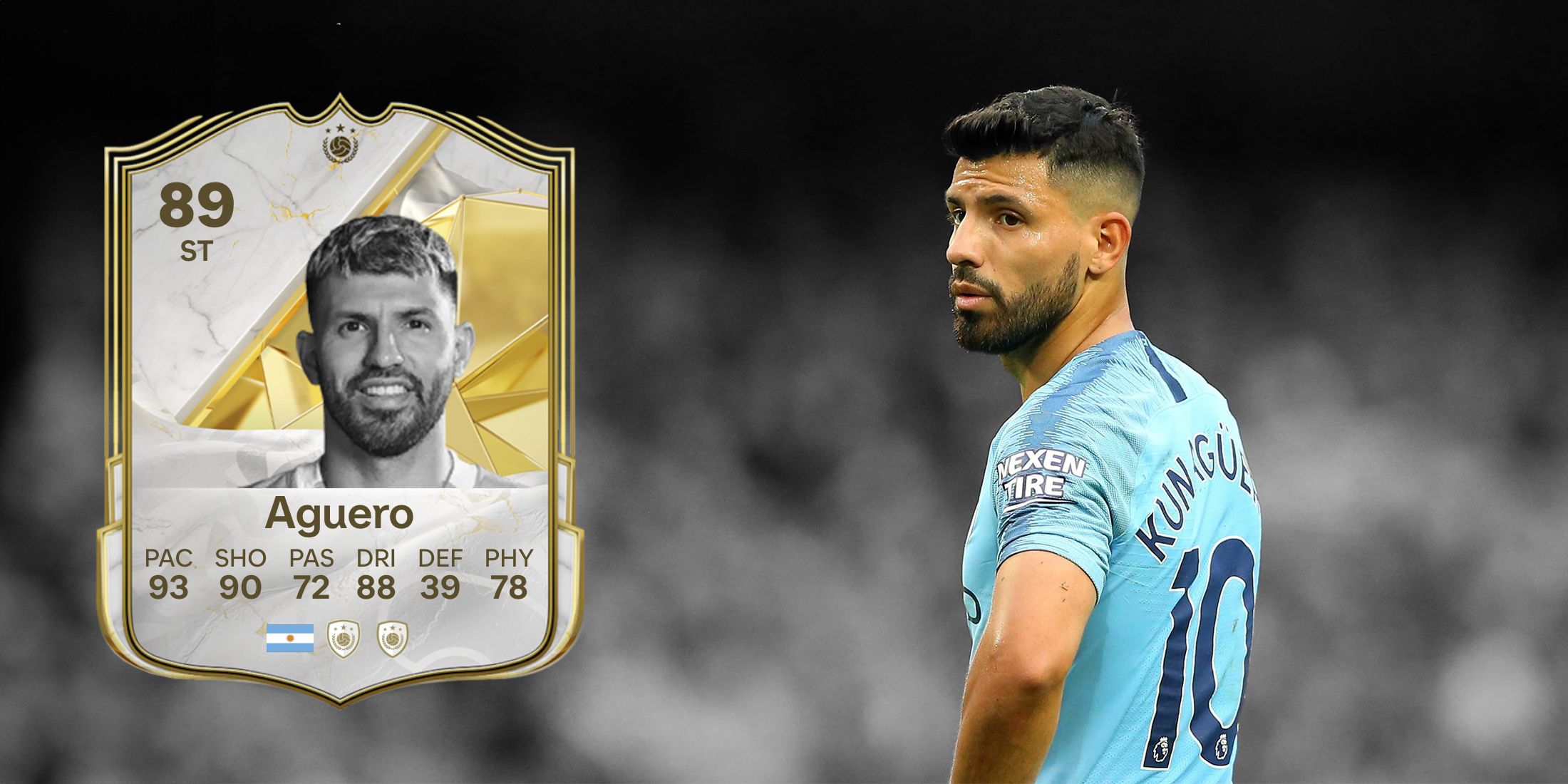 Sergio Aguero EA Sports FC 25 Ultimate Team Card