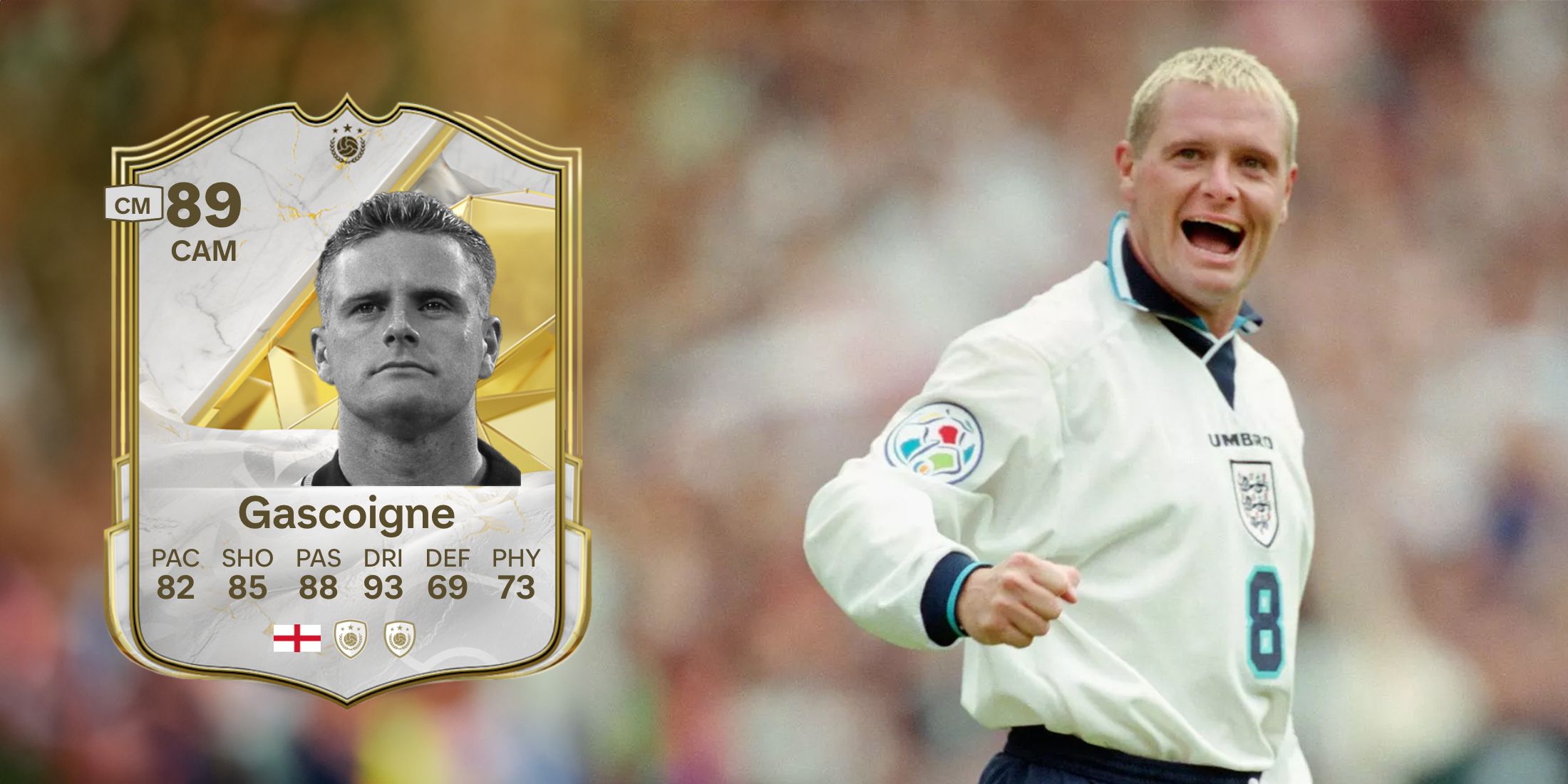 Paul Gascogine EA Sports FC 25 Ultimate Team Card