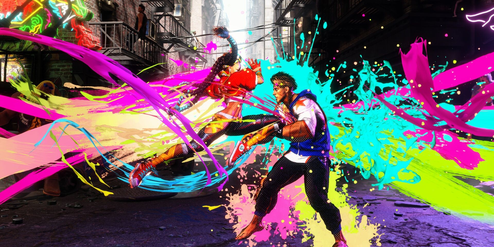 Fighter kick colors street