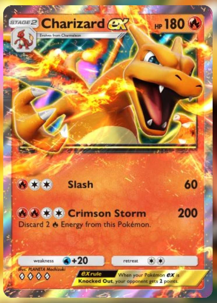 Charizard ex, from Genetic Apex.