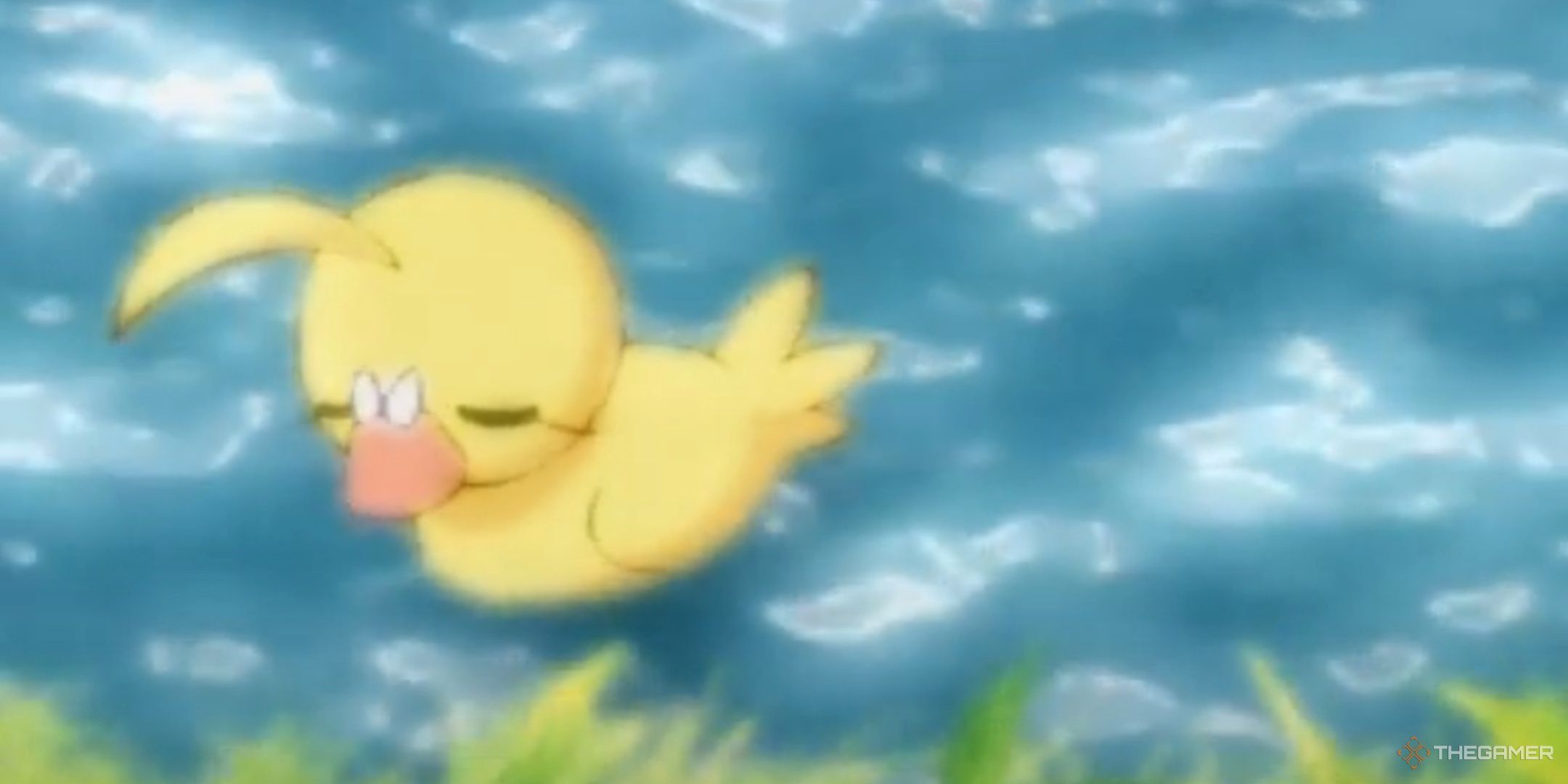 Princess Tutu in duck form.