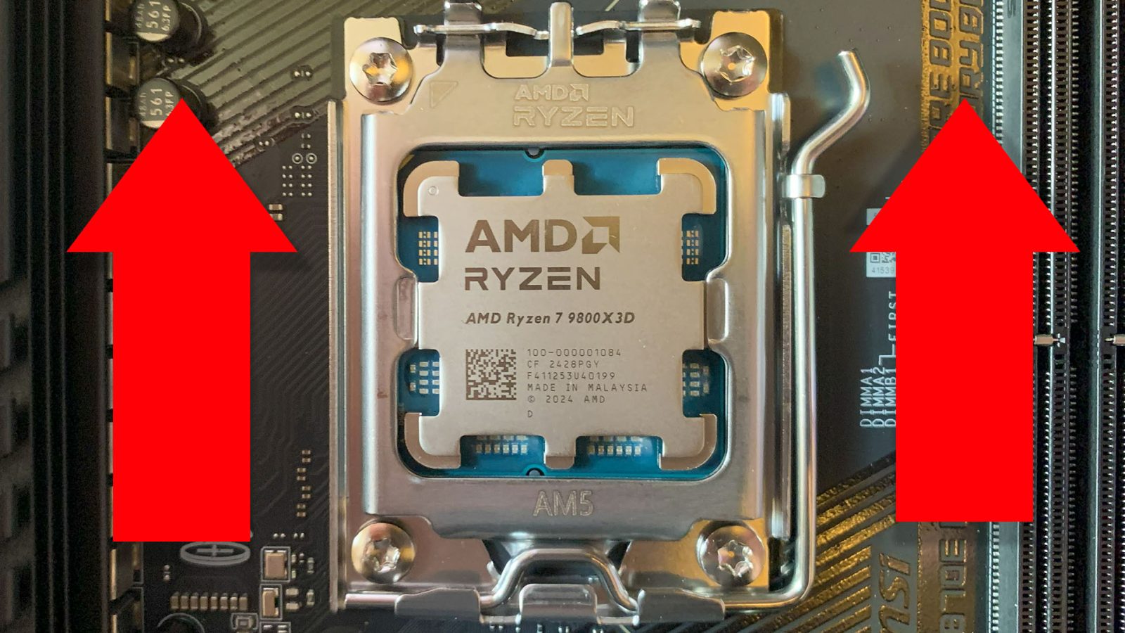 AMD Ryzen 7 9800X3D gaming CPU sold out, decent stock not expected for weeks