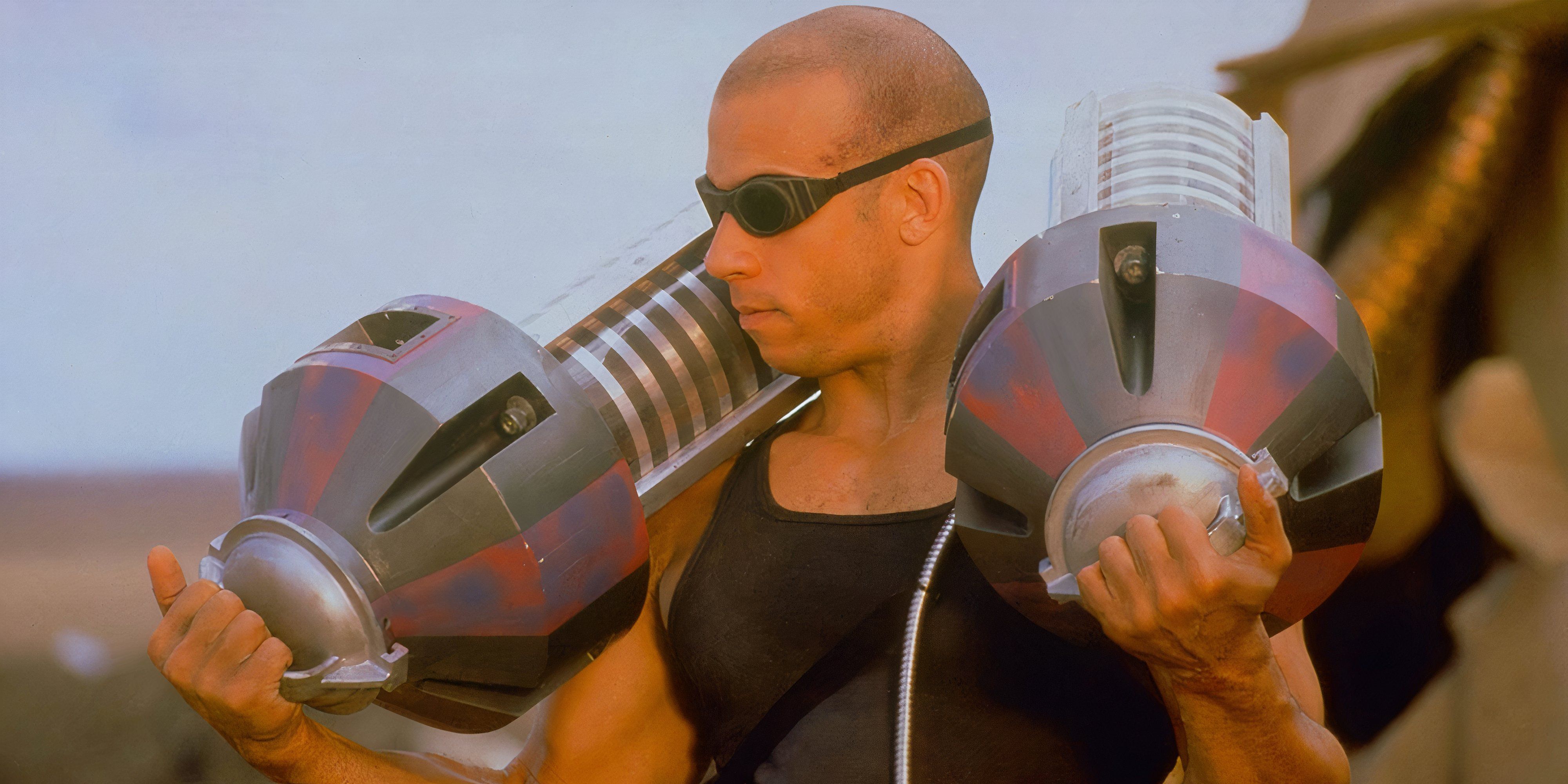 10 Movies Warhammer 40k Fans Should Watch Riddick holds two large power cells