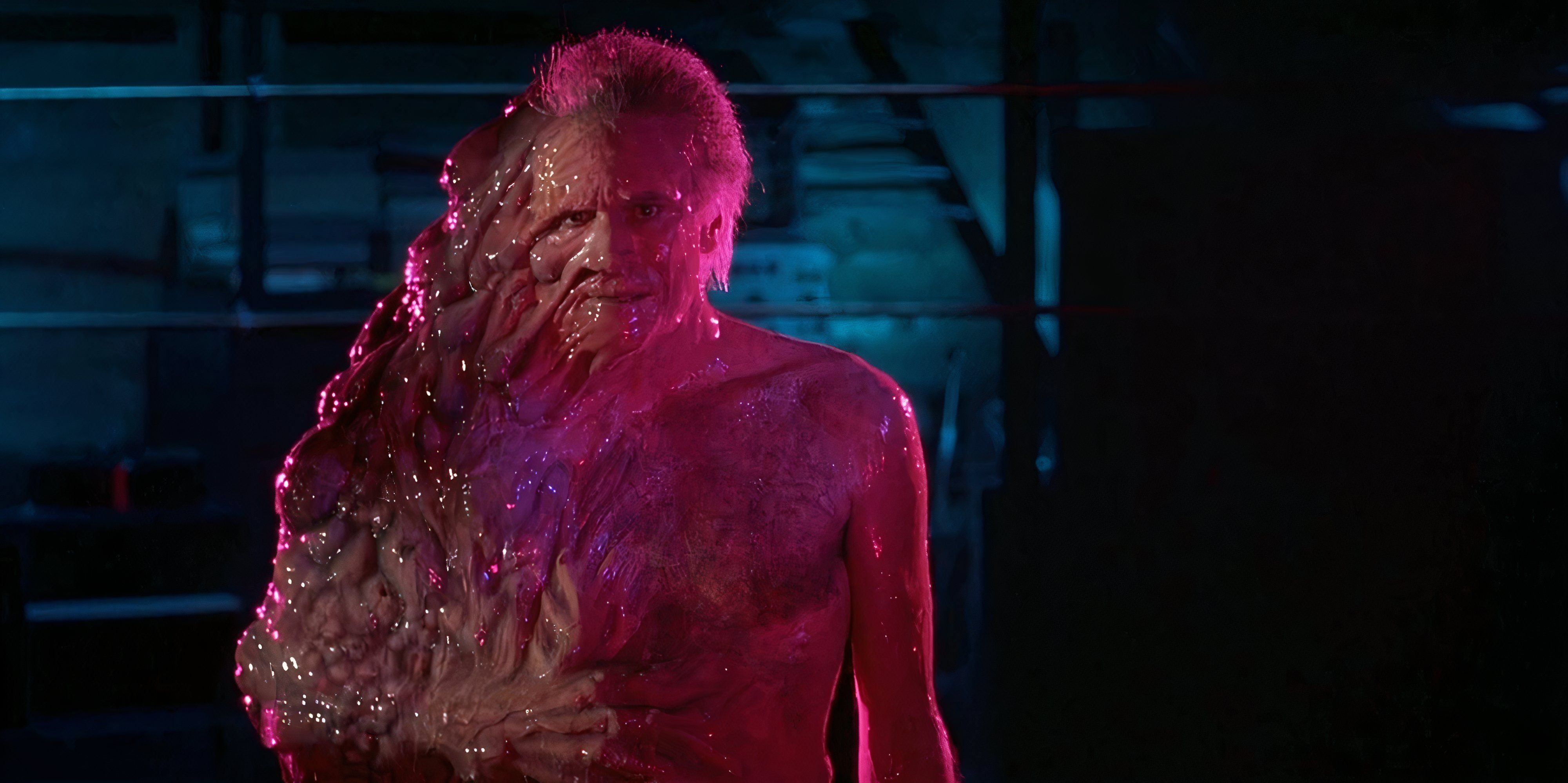 10 Movies Warhammer 40k Fans Should Watch A mutated man in purple lighting