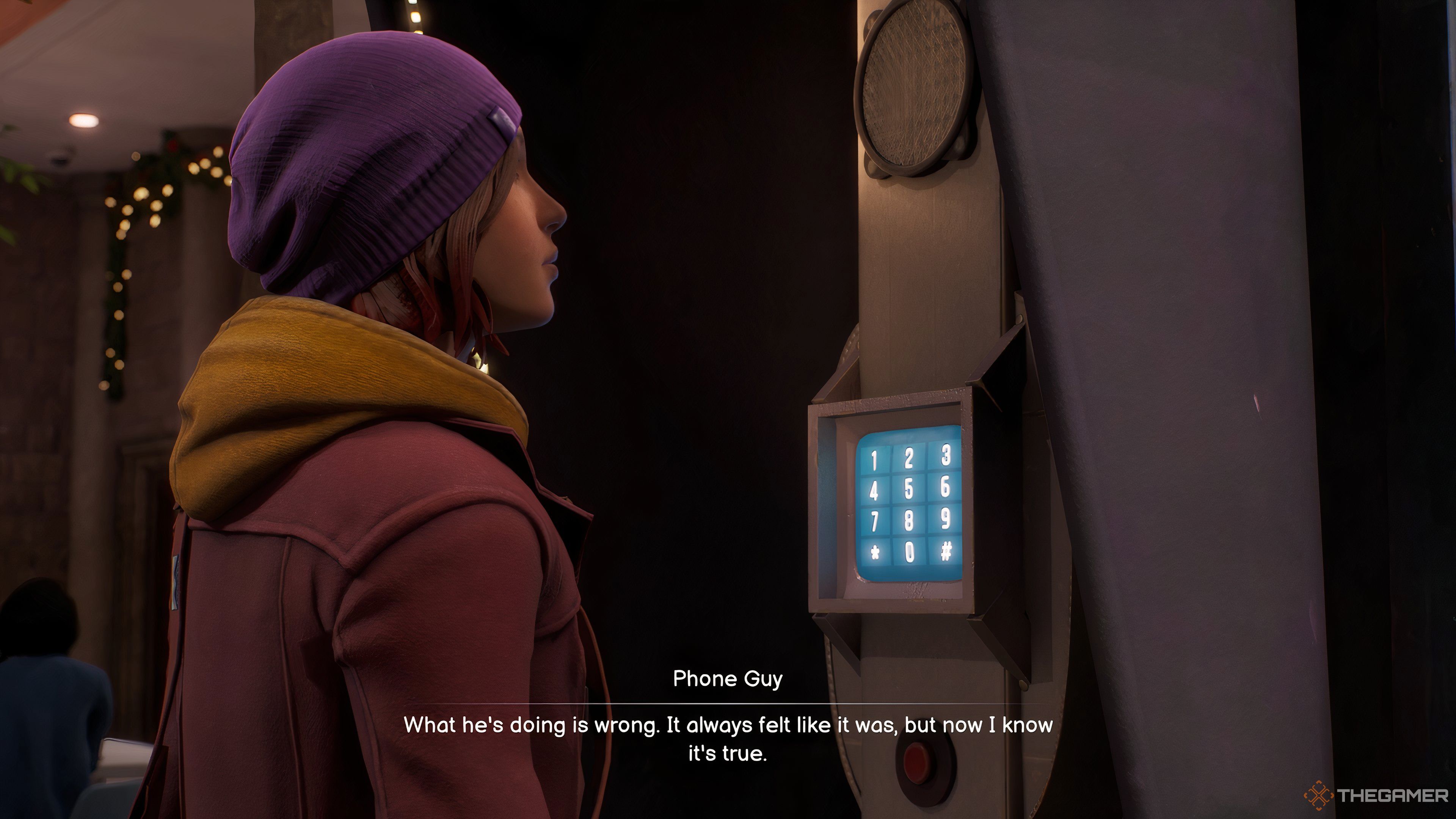 Hearing Message From Phone Guy In Life Is Strange: Double Exposure.