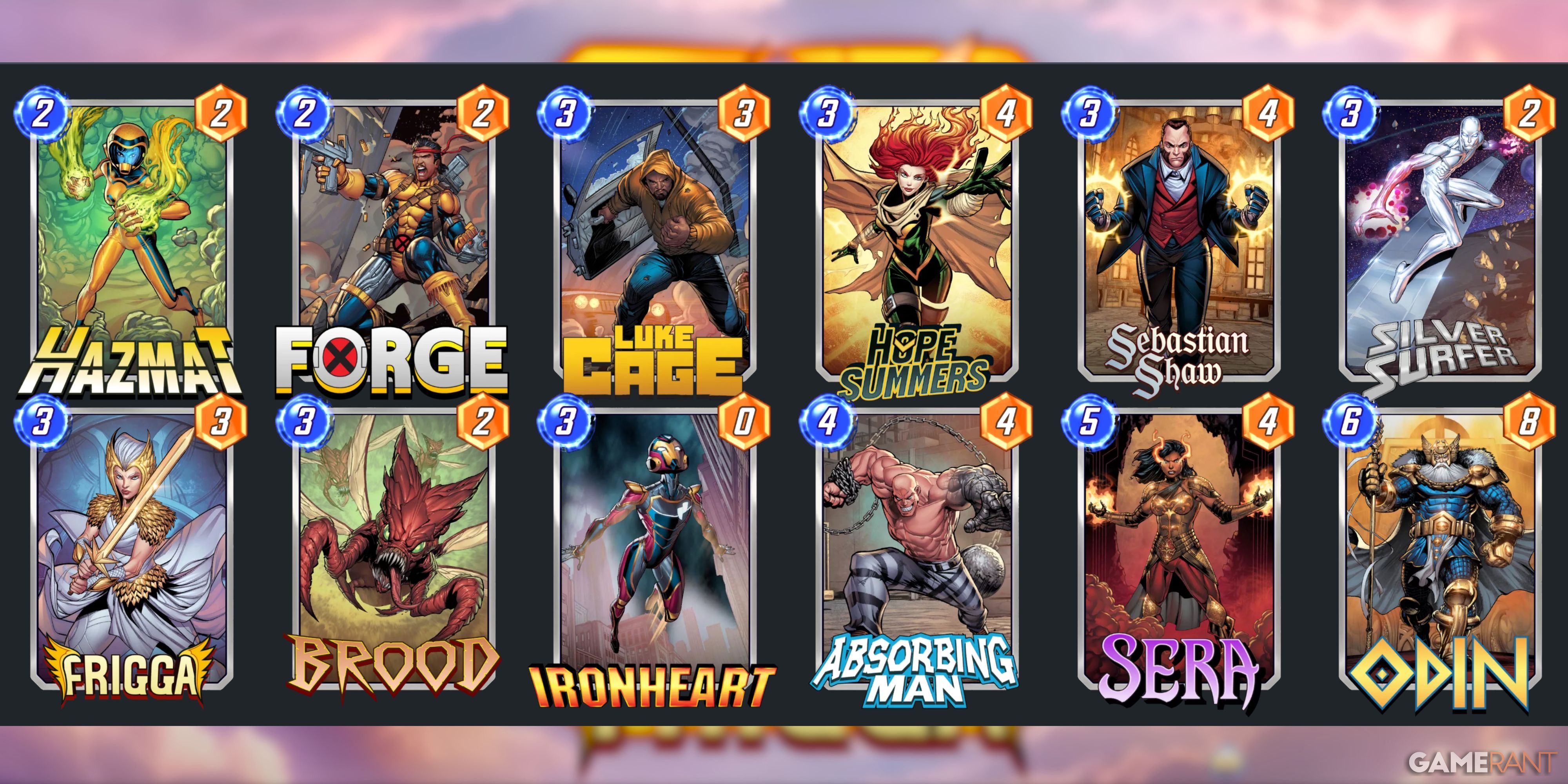 the best deck for frigga in marvel snap.