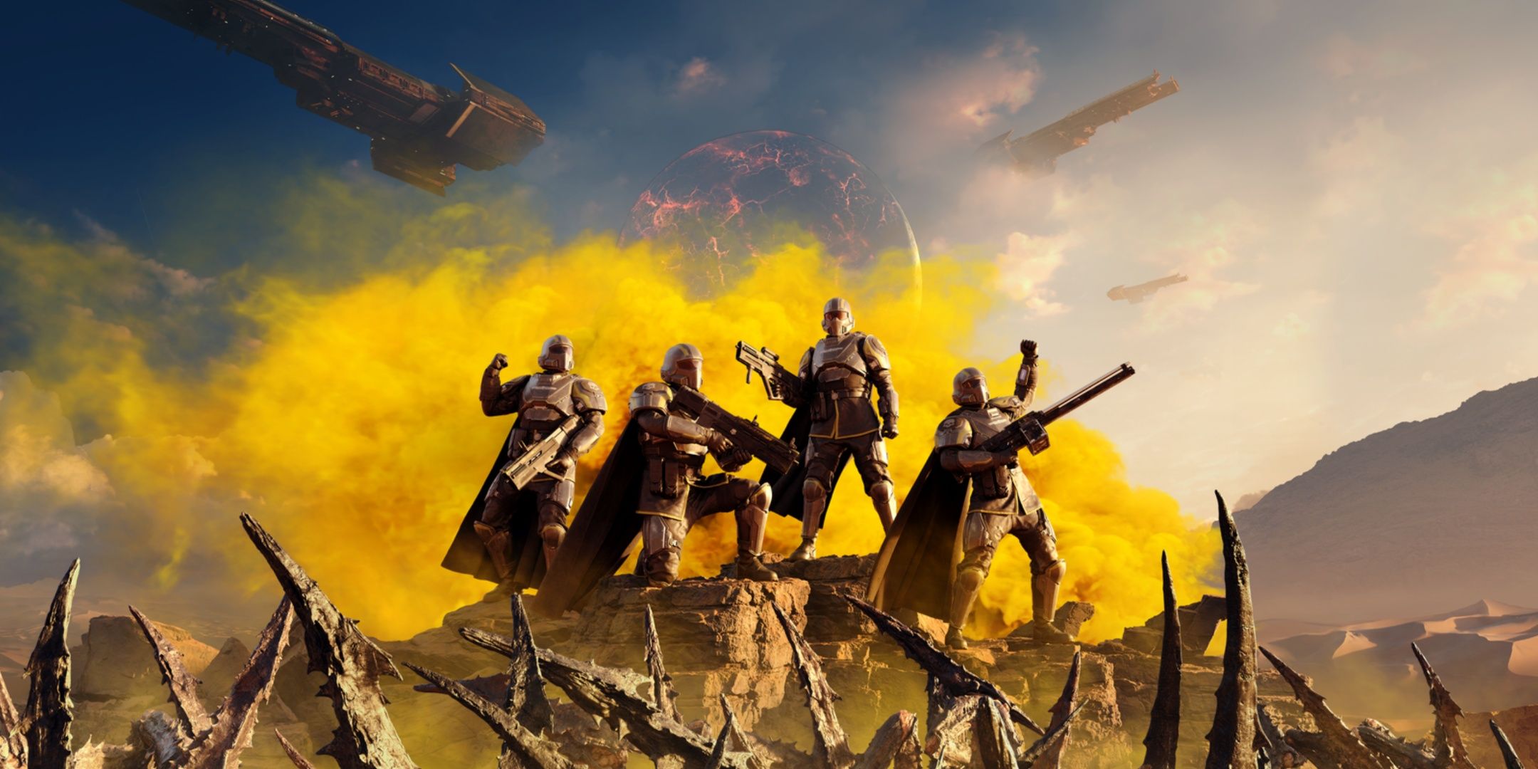 Helldivers 2 Key Art