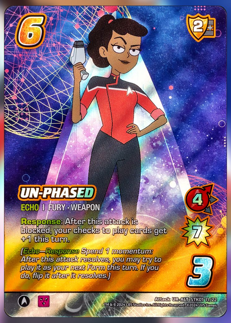 Un-Phased Foil UniVersus Card.