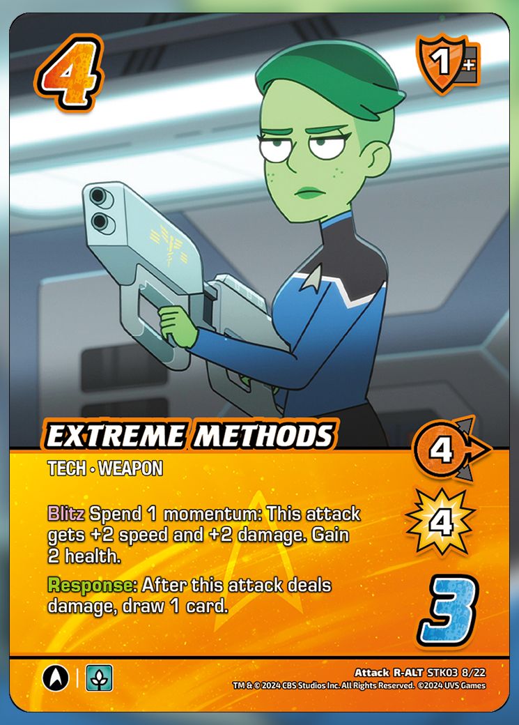 Extreme Methods UniVersus Card.