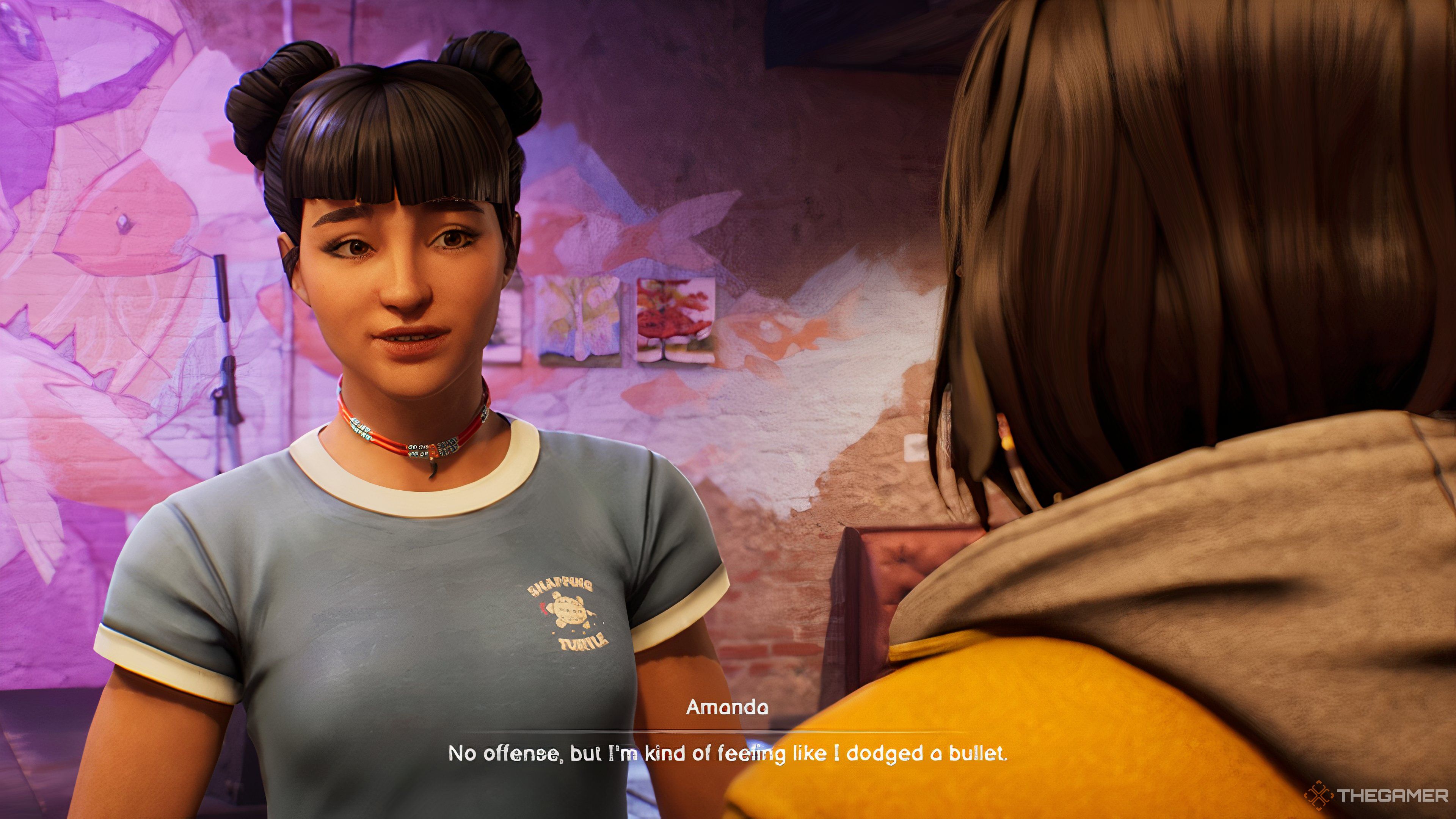 Amanda Telling You She Dodged A Bullet In Life Is Strange: Double Exposure.