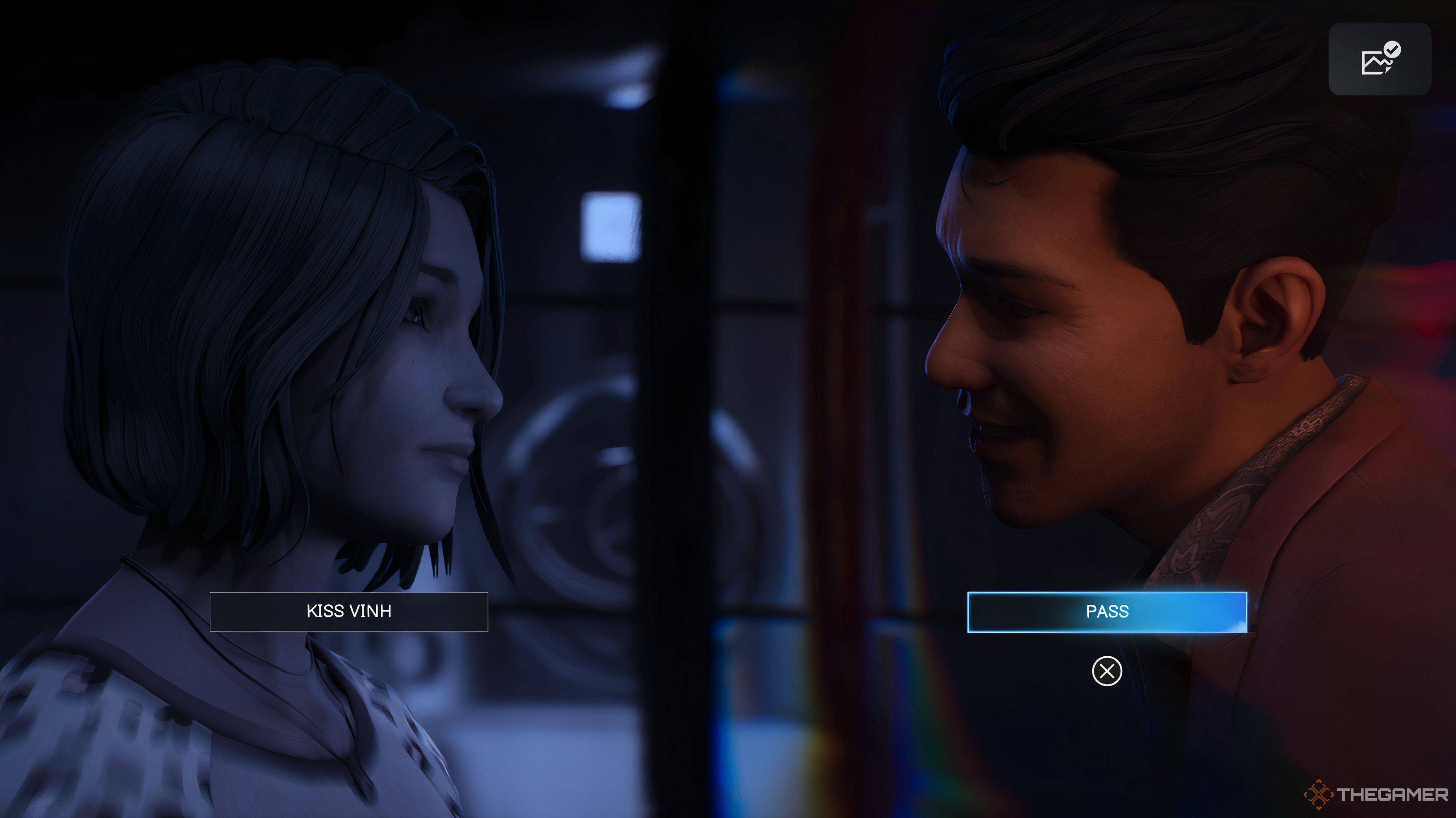 Deciding To Kiss Vinh Or Pas In Life Is Strange: Double Exposure.