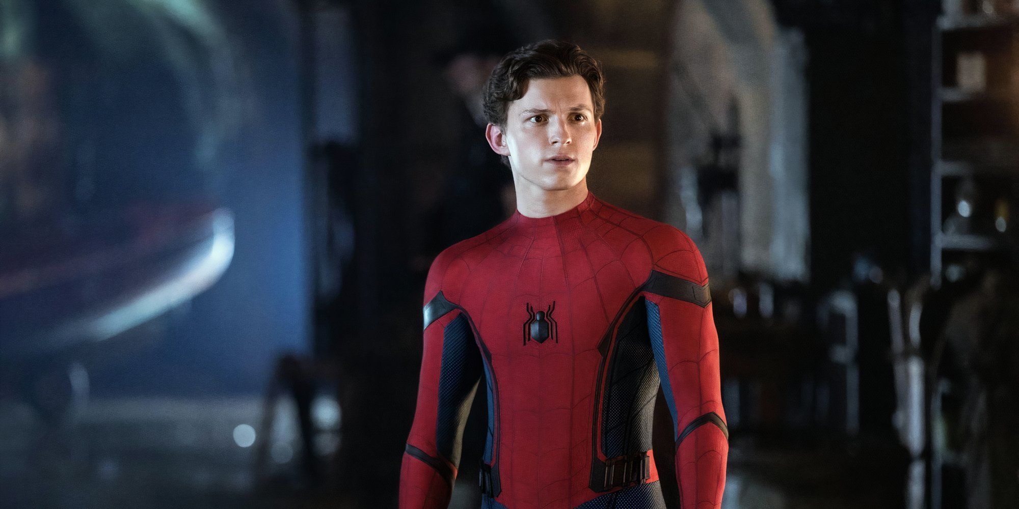 Tom Holland as Spider-Man Cropped