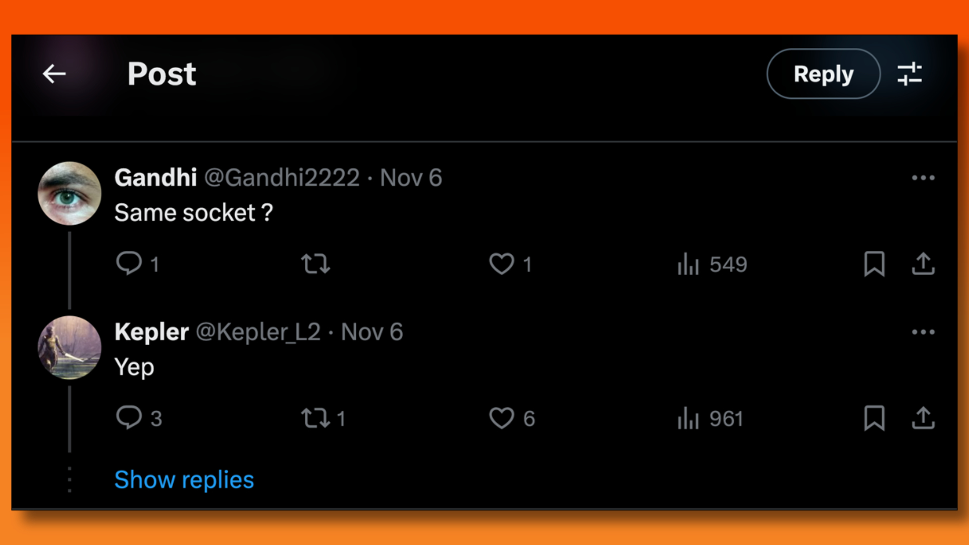 Kopler_L2 on X/Twitter suggesting that new Zen 6 Ryzen CPUs will launch with the same AM5 socket design.