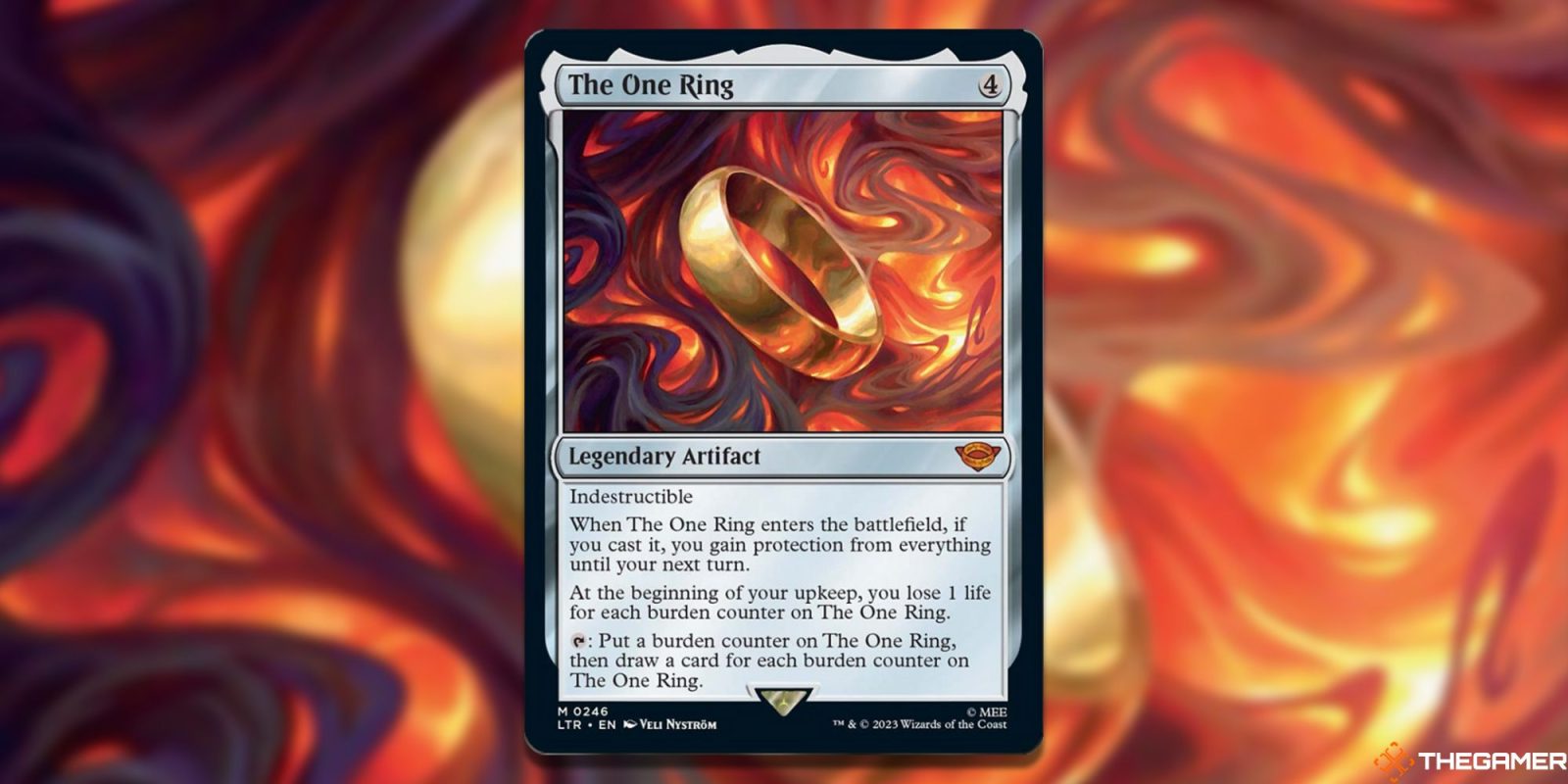 MTG's The One Ring Card Price Plummets As Fans Brace For Bans