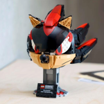 Build Shadow The Hedgehog's Head Out Of 720 Lego Bricks For Only $56