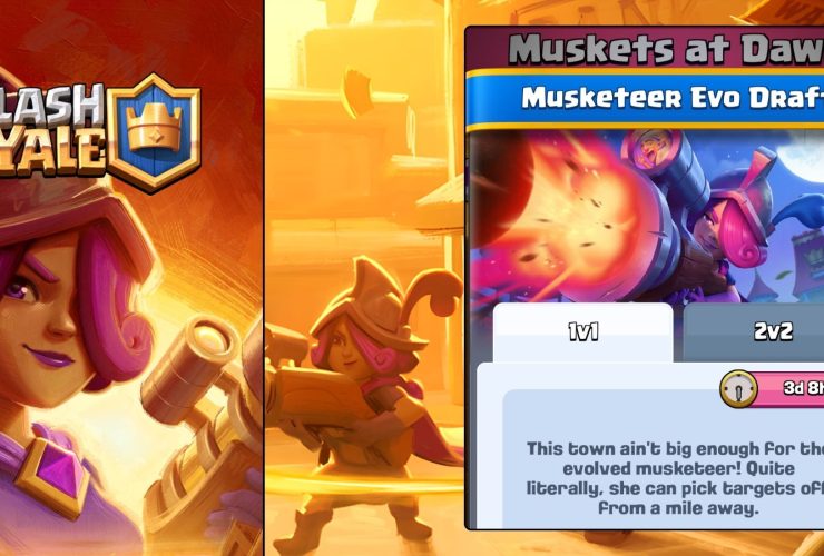 How to Win The Evo Musketeer Draft Challenge In Clash Royale