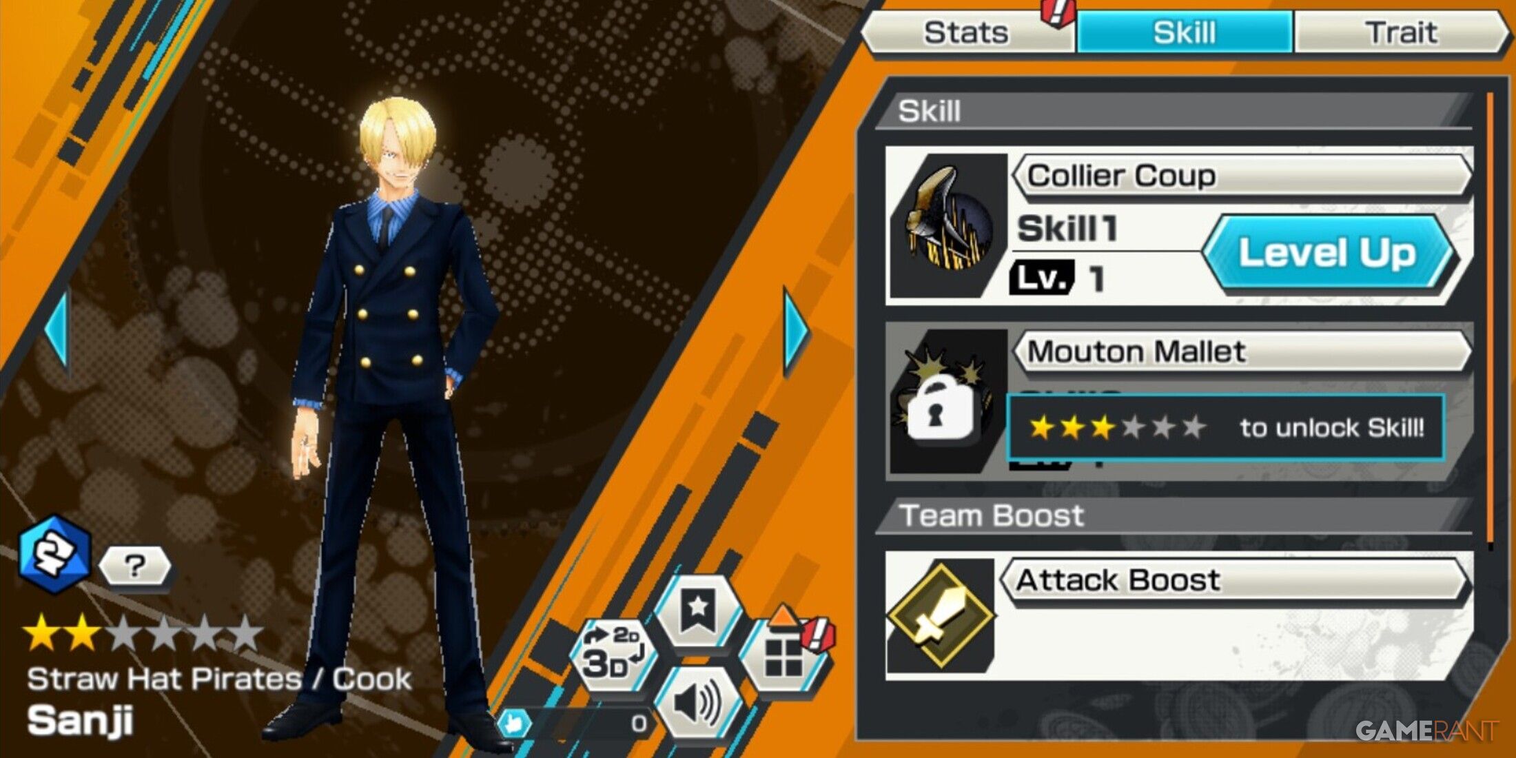 One Piece Bounty Rush Sanji Cook