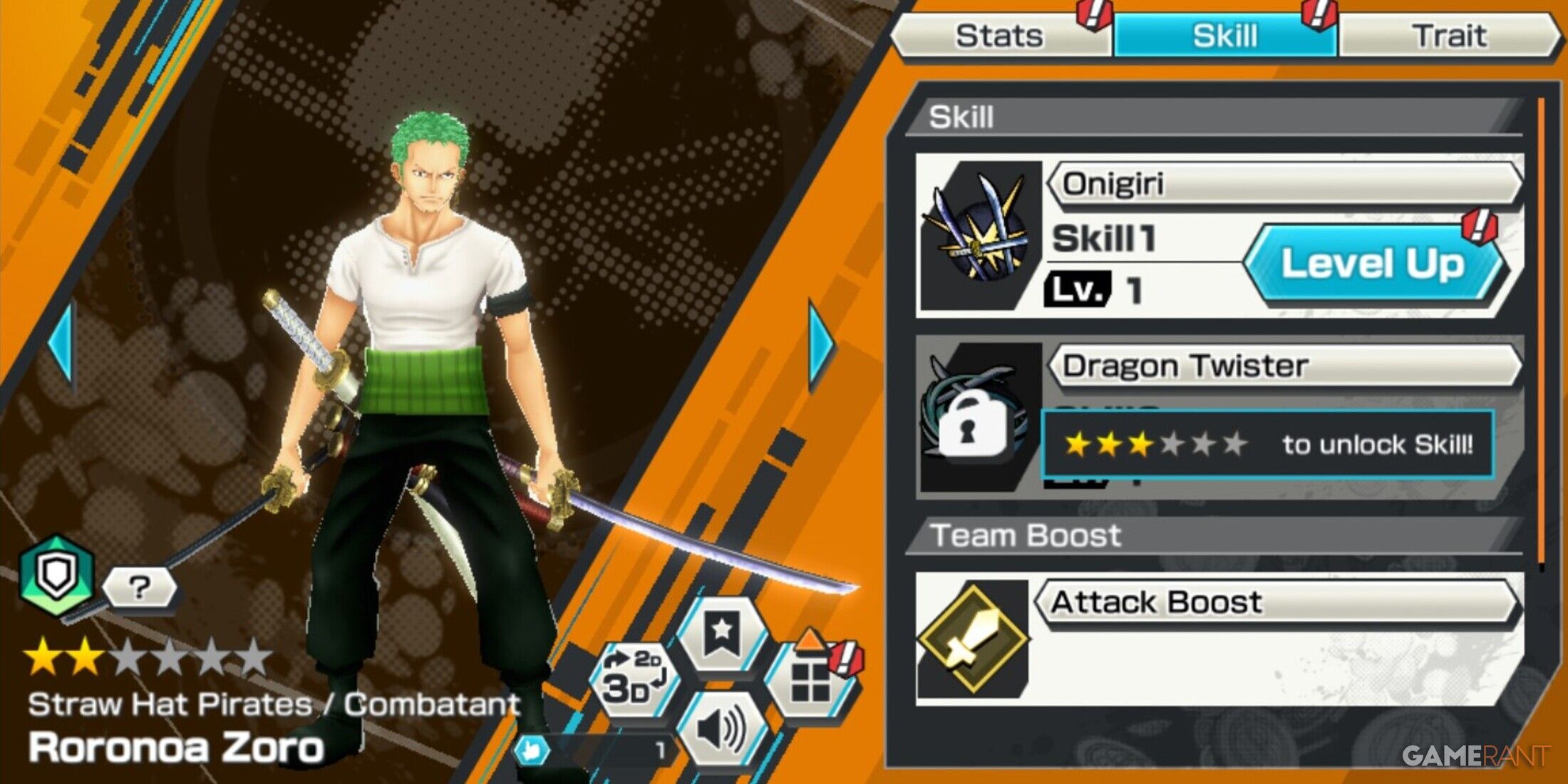 One Piece Bounty Rush Roronoa Zoro