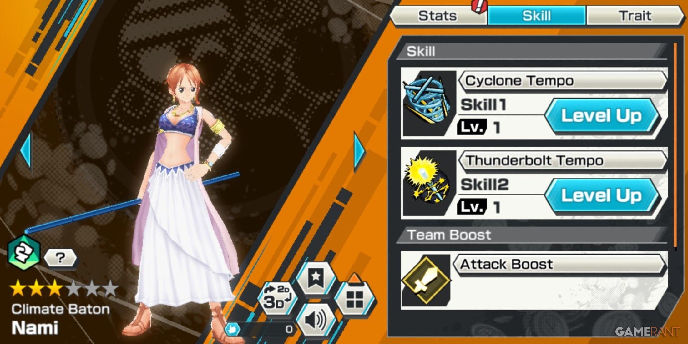 One Piece Bounty Rush Nami Climate Baton