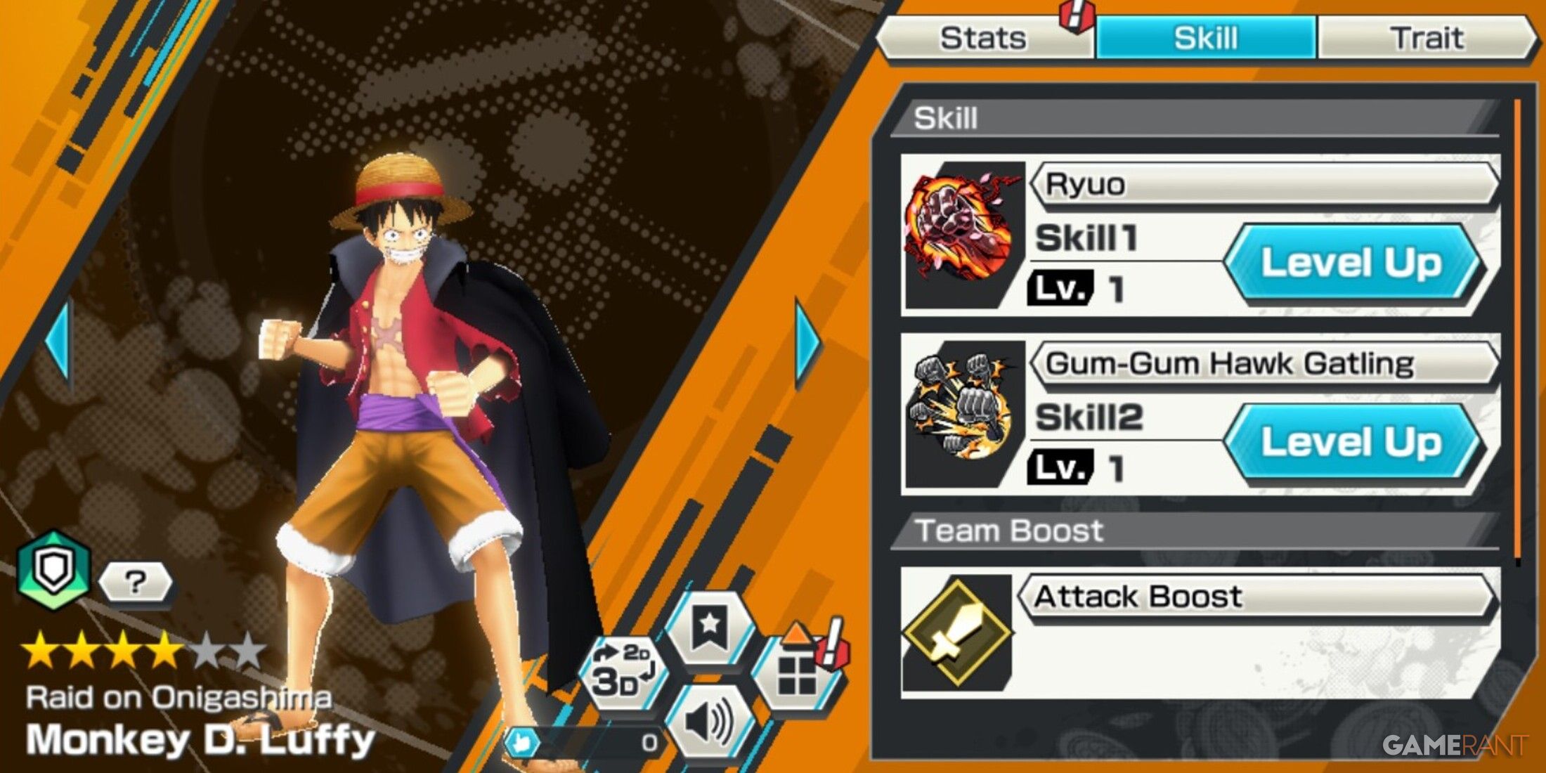 One Piece Bounty Rush Monkey D Luffy