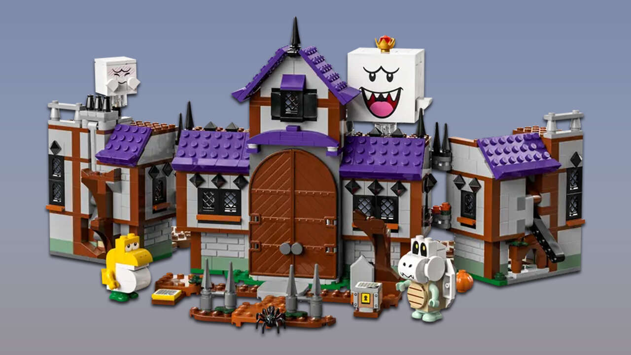 King Boo's Haunted Mansion Lego Mario Set Gets First Price Cut At Amazon