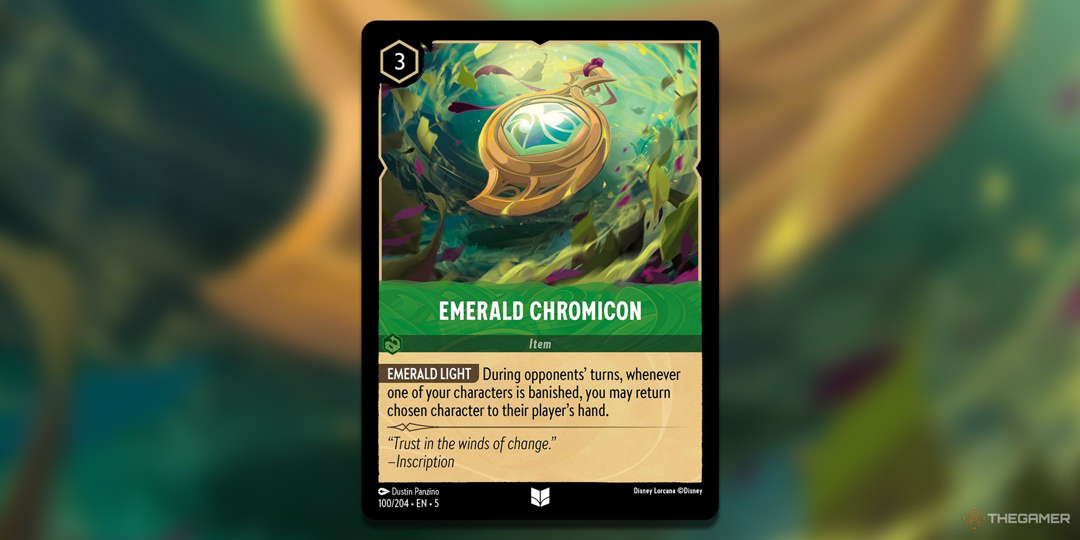 Emerald Chromicon Lorcana Card