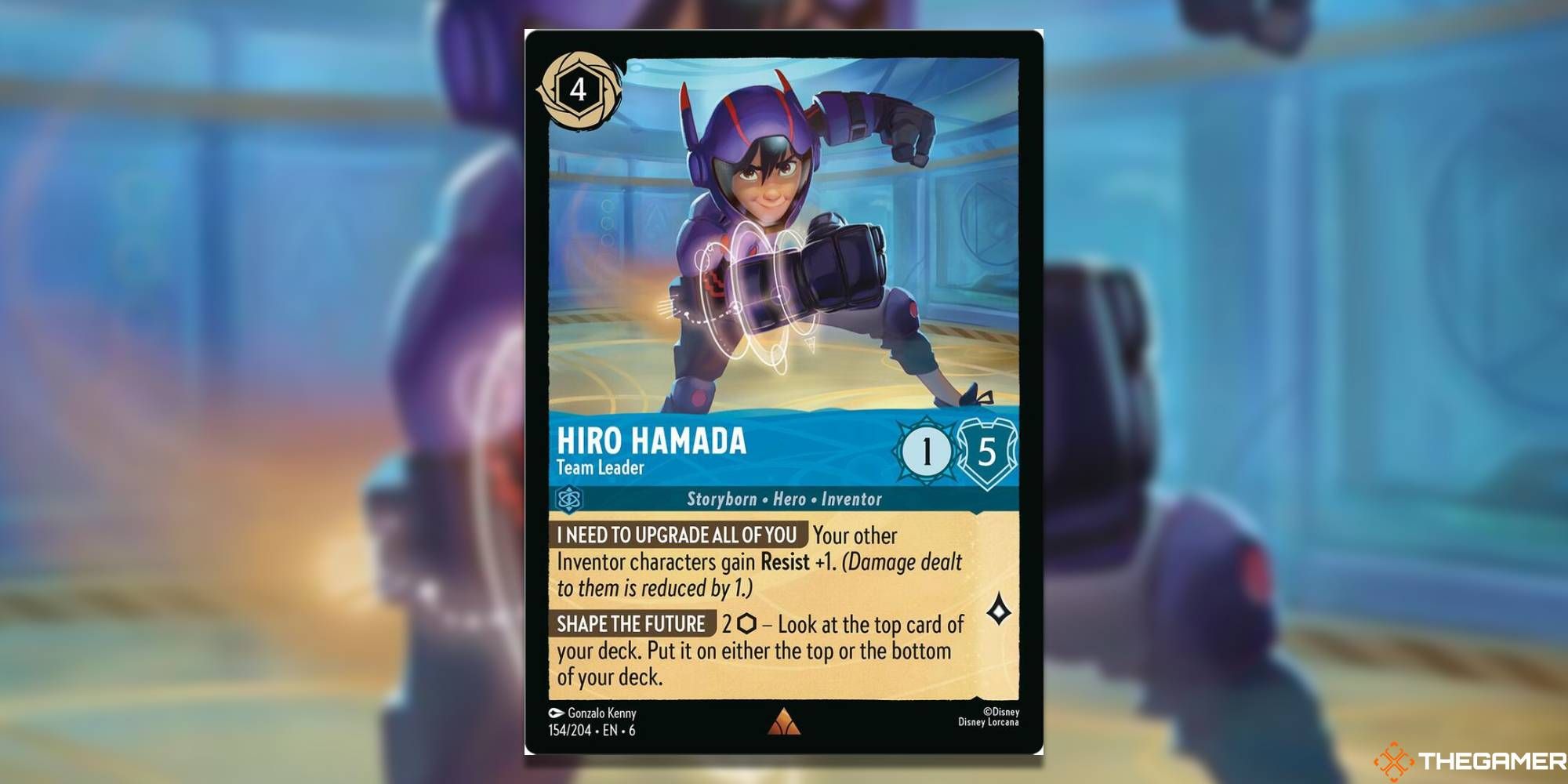 Lorcana Hiro Hamada Team Leader